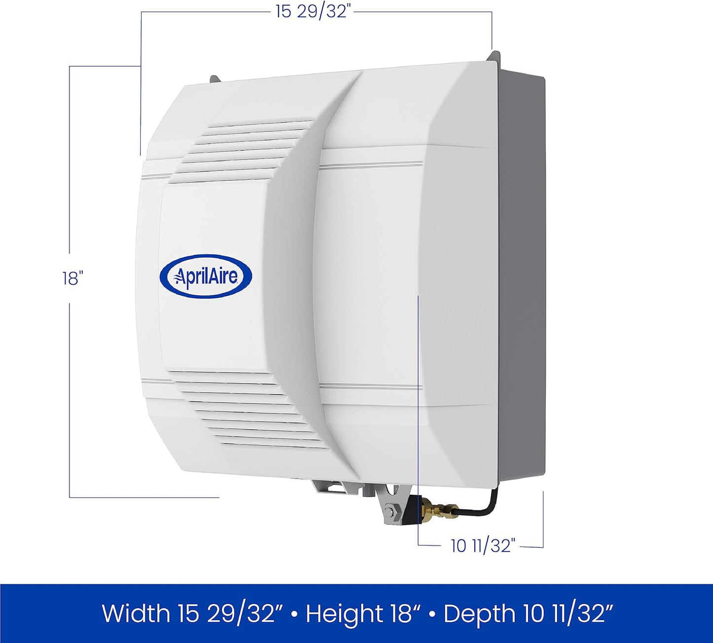 Aprilaire 600M Whole-House Humidifier with Manual Control