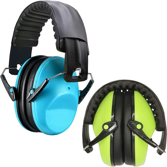 2 Pack Noise Canceling Headphones for Kids, Kids Ear Protection Earmuffs for Autism, Toddler, Children, Noise Cancelling Sound Proof Earmuffs/Headphones for Concerts, Air Shows, Fireworks - PuriLite