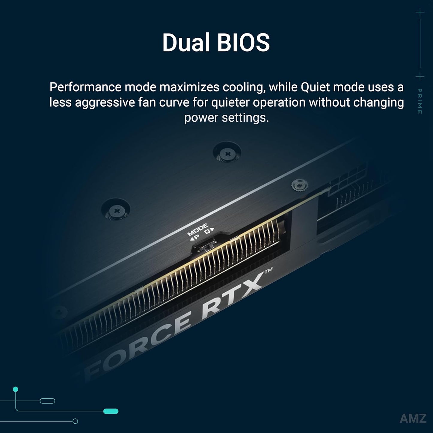 The SFF-Ready ASUS Prime GeForce RTX™ 5060 Ti 16GB GDDR7 OC Edition Graphics Card (PCIe® 5.0, 16GB GDDR7, HDMI®/DP 2.1, 2.5-Slot, Axial-tech Fans, Dual BIOS)