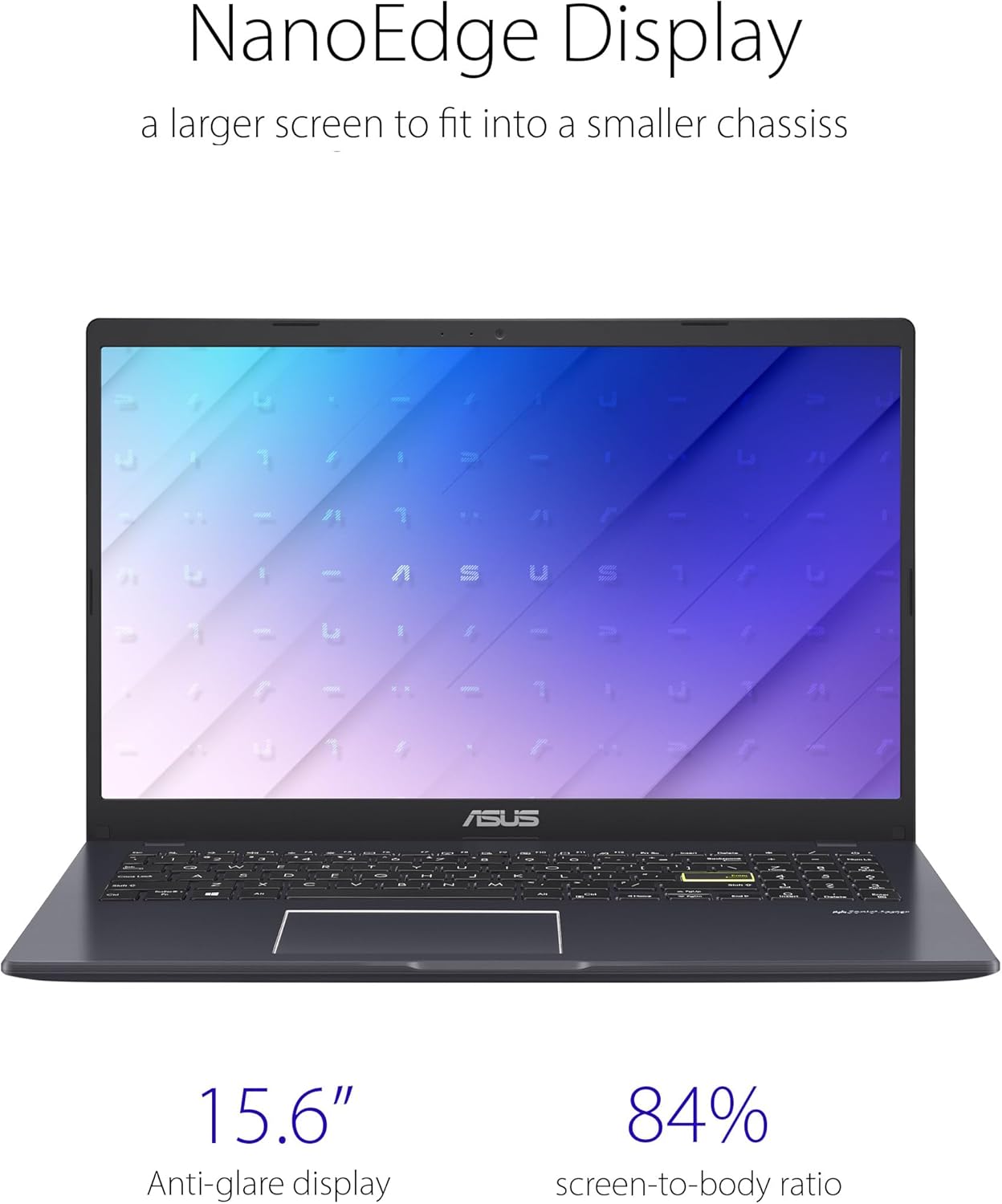 ASUS Vivobook Go 15 L510 Thin & Light Laptop, 15.6” HD Display, Intel® Pentium® Silver N6000, 4GB RAM, 128GB eMMC, Windows 11 Home in S Mode, Includes 1 Year Microsoft 365, L510KA-AS02-CA