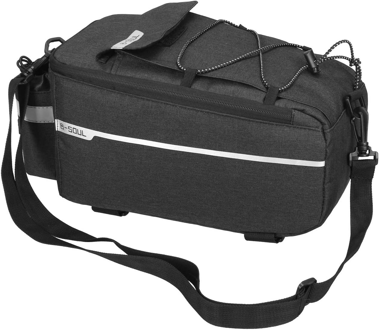 Bike Bag Back Rack Bag Waterproof Bicycle Panniers Carrier Cooler Big Capacity with Bottle Bag for Rear Rack
