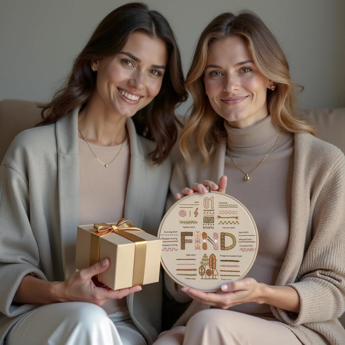 Purilite Select 3 Pack Beginner Embroidery Kits