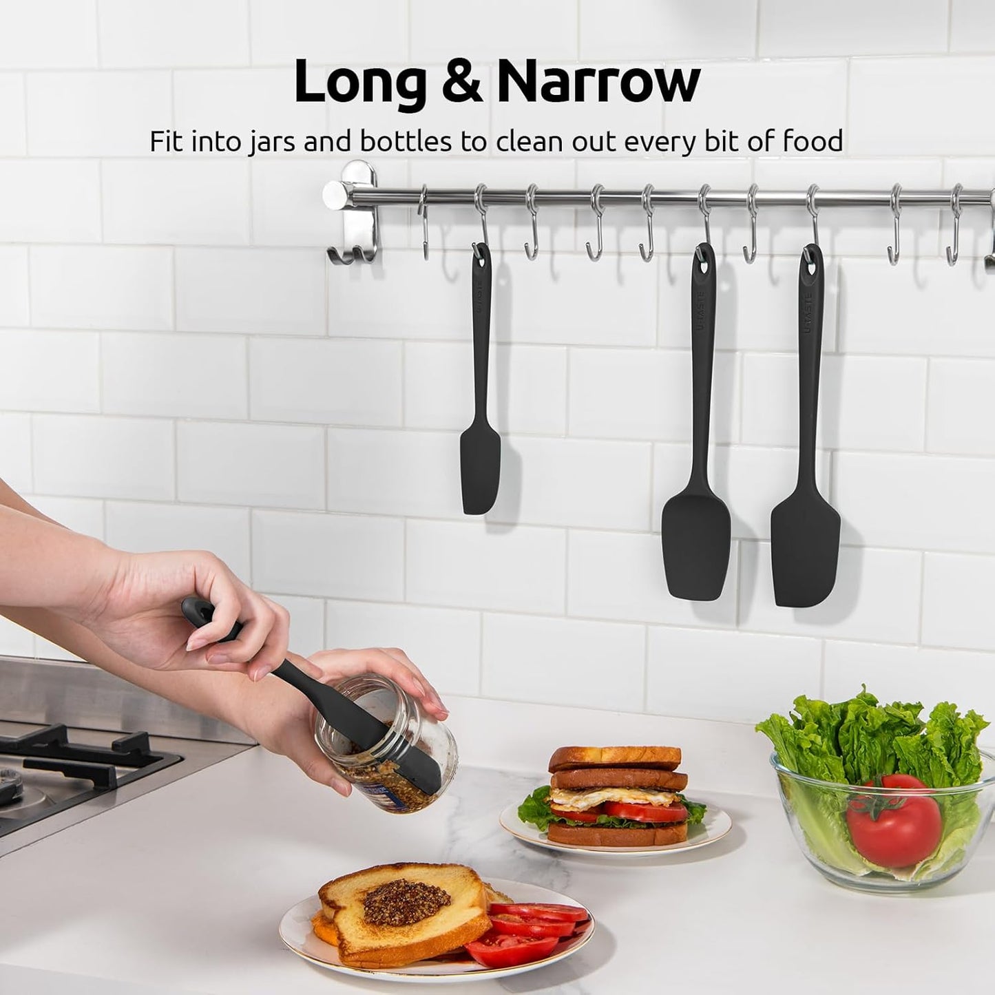 Purilite Select Midnight Blue Silicone Spatula