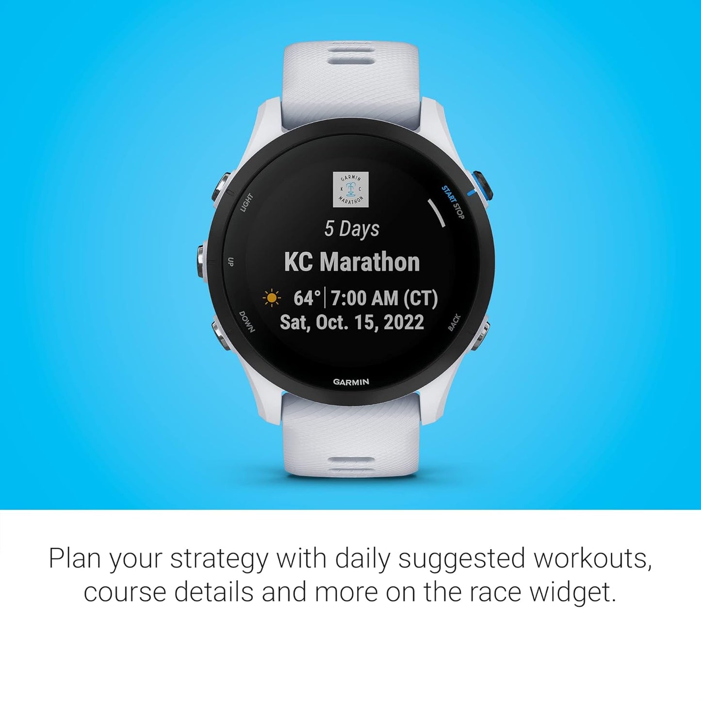 Garmin Forerunner® 255 Music, GPS Running Smartwatch with Music, Advanced Insights, Long-Lasting Battery, Black, 46 MM