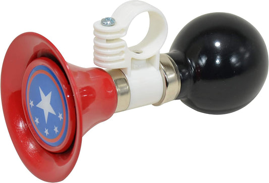 CHILDHOOD Kids Bike Horn Bell (Black&Red)