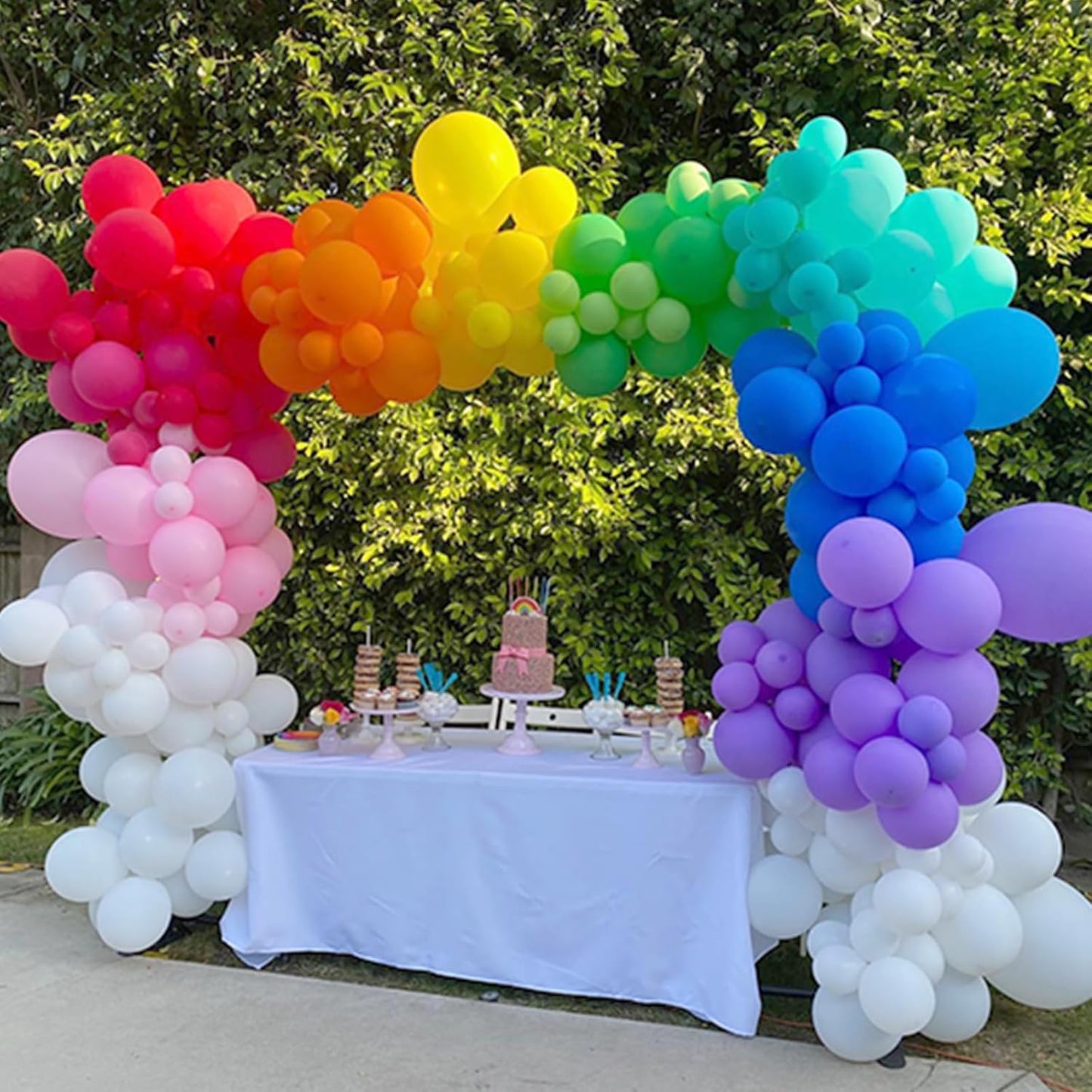 Gold Metallic Chrome Latex Balloon Arch Kit, 102PCS 18In 12In 10In 5In Arch Garland For Festival Picnic, Engagement, Wedding, Birthday Party, Gold Theme Anniversary Decoration With 33FT Ribbon