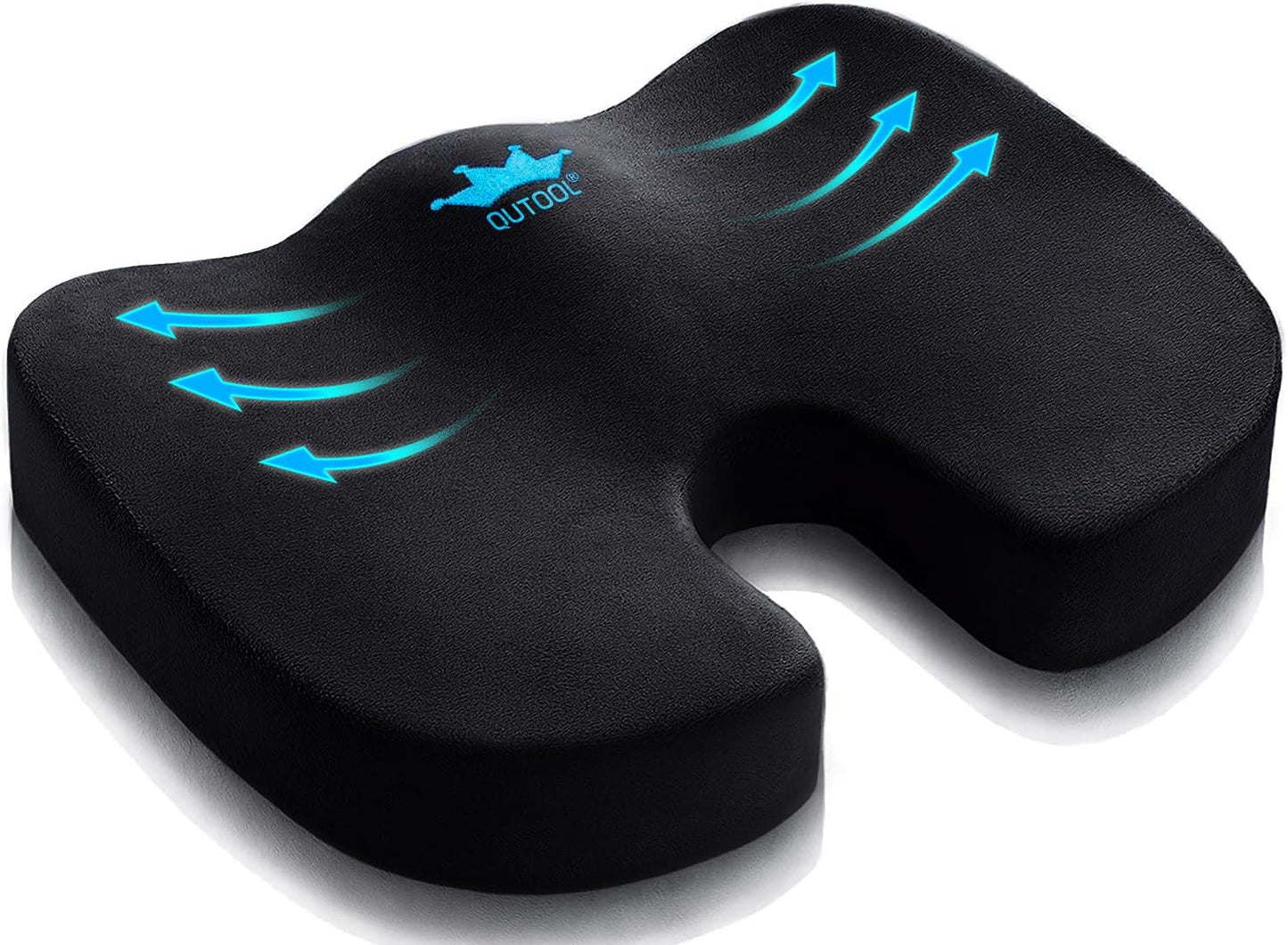Lumbar Support Pillow for Office Chair Car Memory Foam Back Cushion Back Pain Relief Improve Posture Large Back Pillow for Computer, Gaming Chair, Recliner with Mesh Cover Double Adjustable Straps
