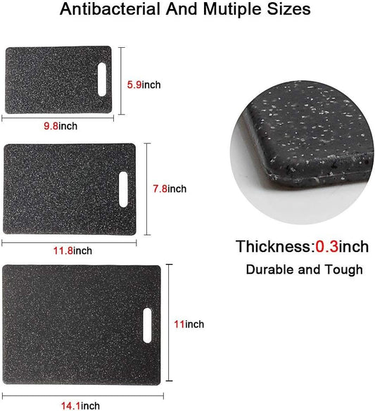 Purilite Select 3-Piece Antibacterial Cutting Board Set