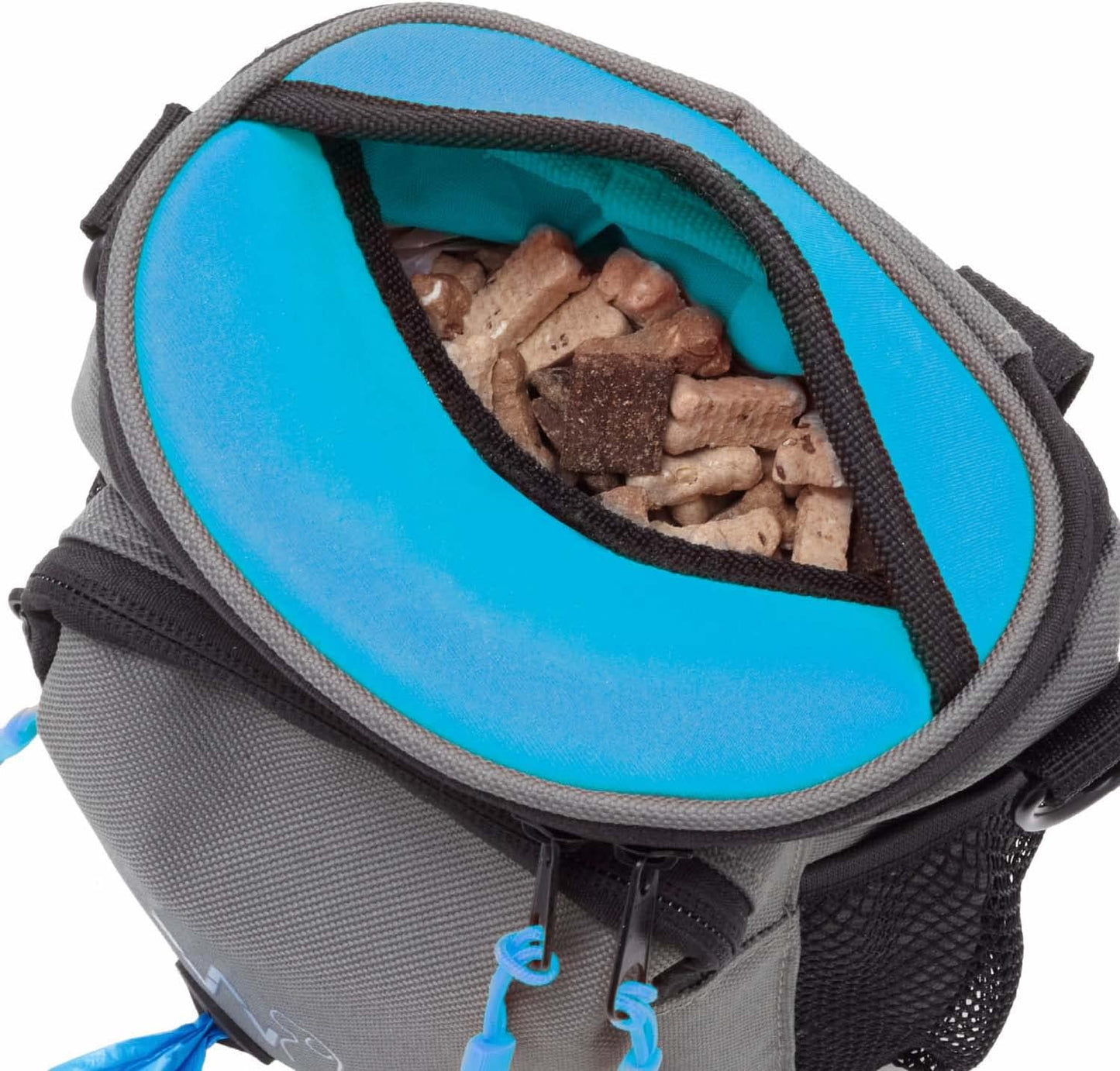Wolf in Winter Quickdraw XL Dog Treat Pouch Bag for Training with Waste Bag Holder Phone Pocket and Belt Clip – Dog Accessories for Walking Hiking and Puppy Essentials – (Raspberry)