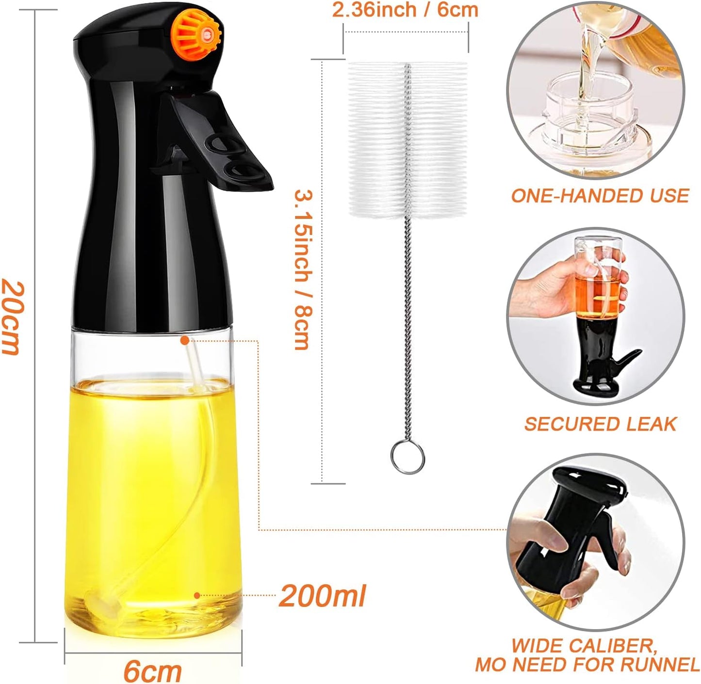 Purilite Select 210ml Oil Sprayer Bottle