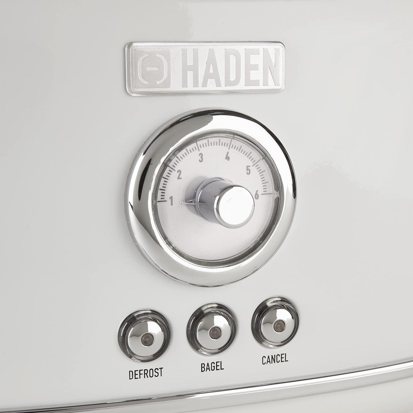 Haden Dorset 75083 Stainless Steel 1500W Retro Toaster 4 Slice Wide Slot w/Removable Crumb Tray and Settings, Black/Copper Toasters w/Adjustable Browning Control, Smart Toaster