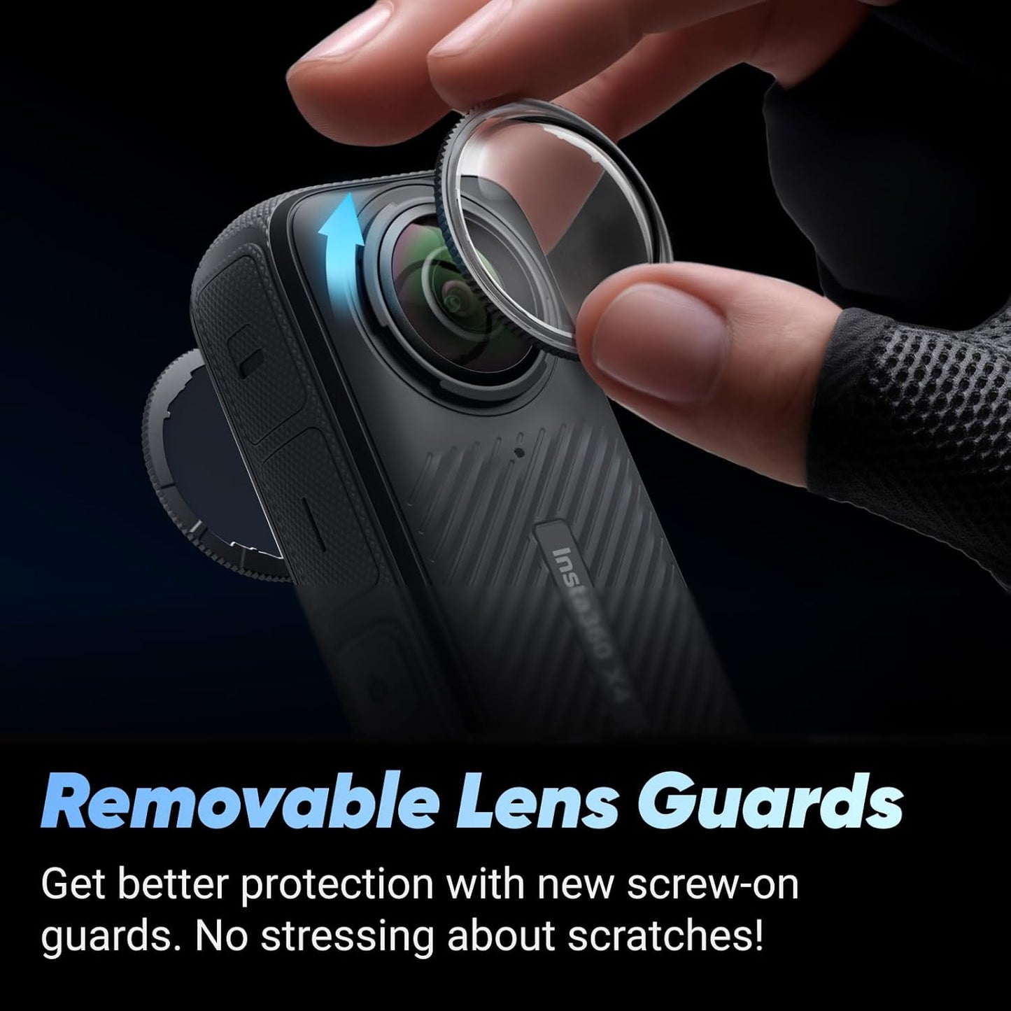Insta360 X4 Endurance Bundle - 8K Waterproof 360 Action Camera, 4K Wide-Angle Video, Invisible Selfie Stick, Removable Lens Guards, 135 Min Battery Life, AI Editing, Stabilization, for Sports, Travel