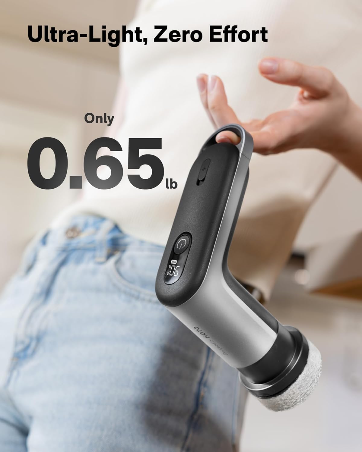 Cordless Electric Spin Scrubber for Kitchen Cleaning – Waterproof, Lightweight, Dual Speed, 6 Magnetic Brush Heads, Long Battery Life