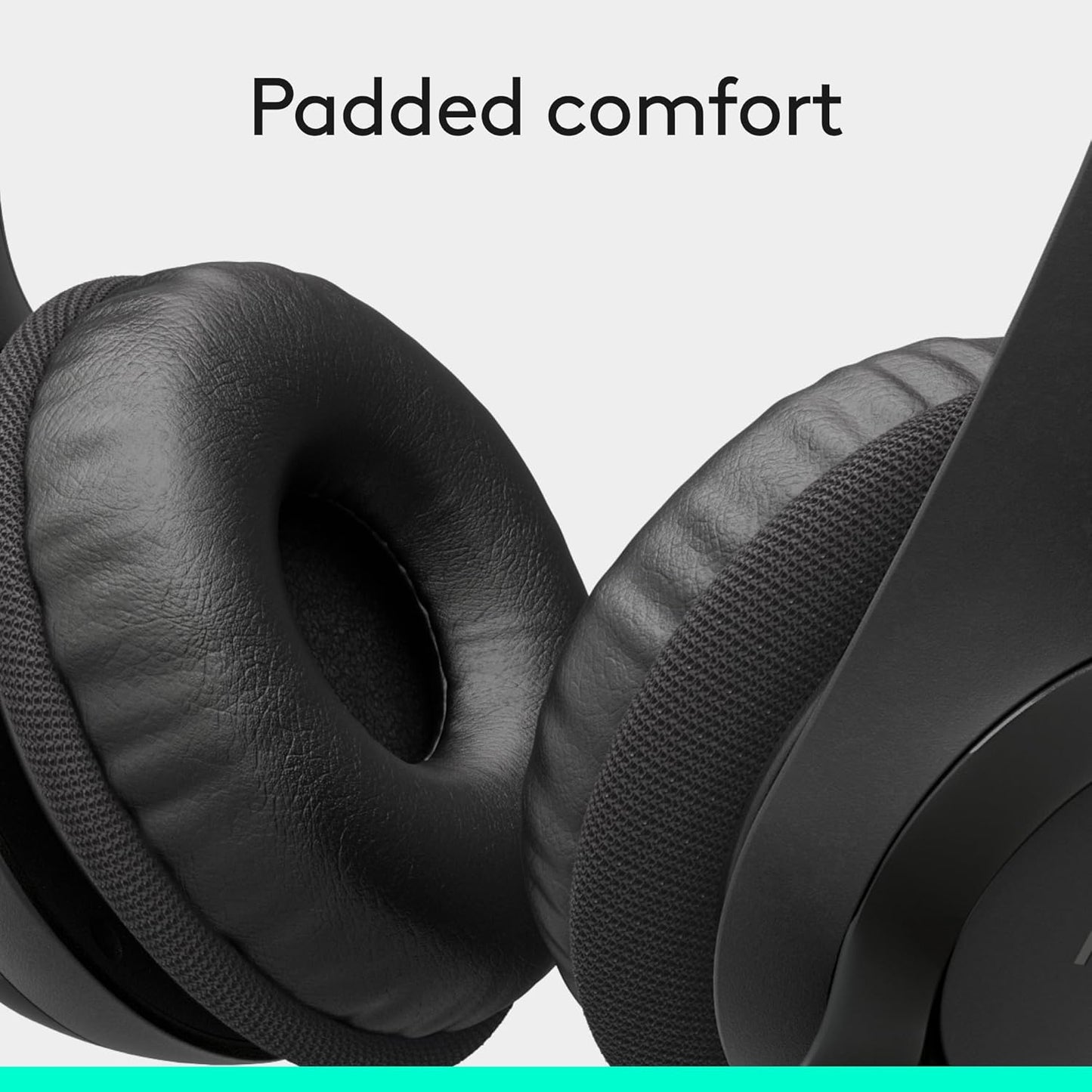 Logitech Zone 301 Wireless Bluetooth Headset with Noise-Canceling Microphone, Compatible with Windows, Mac, Chrome, Linux, iOS, iPadOS, Android – Graphite