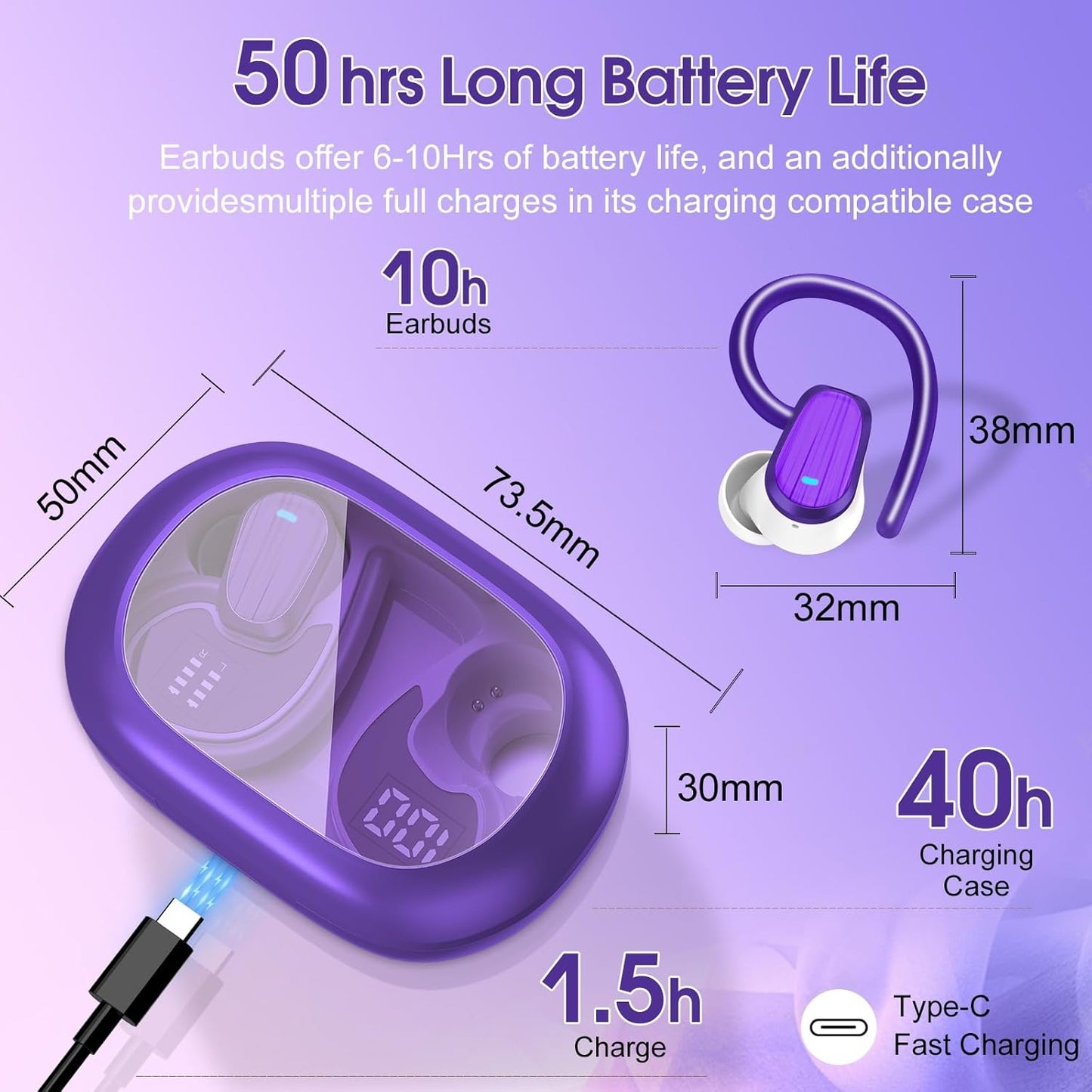 Purilite Select 3-in-1 AI Translator Earbuds – Speak, Connect, Understand the World