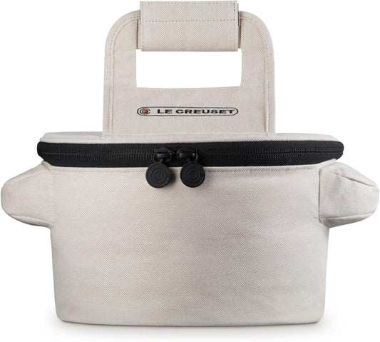 Le Creuset Round Dutch Oven Tote Bag, 15 in., Ecru - PuriLite