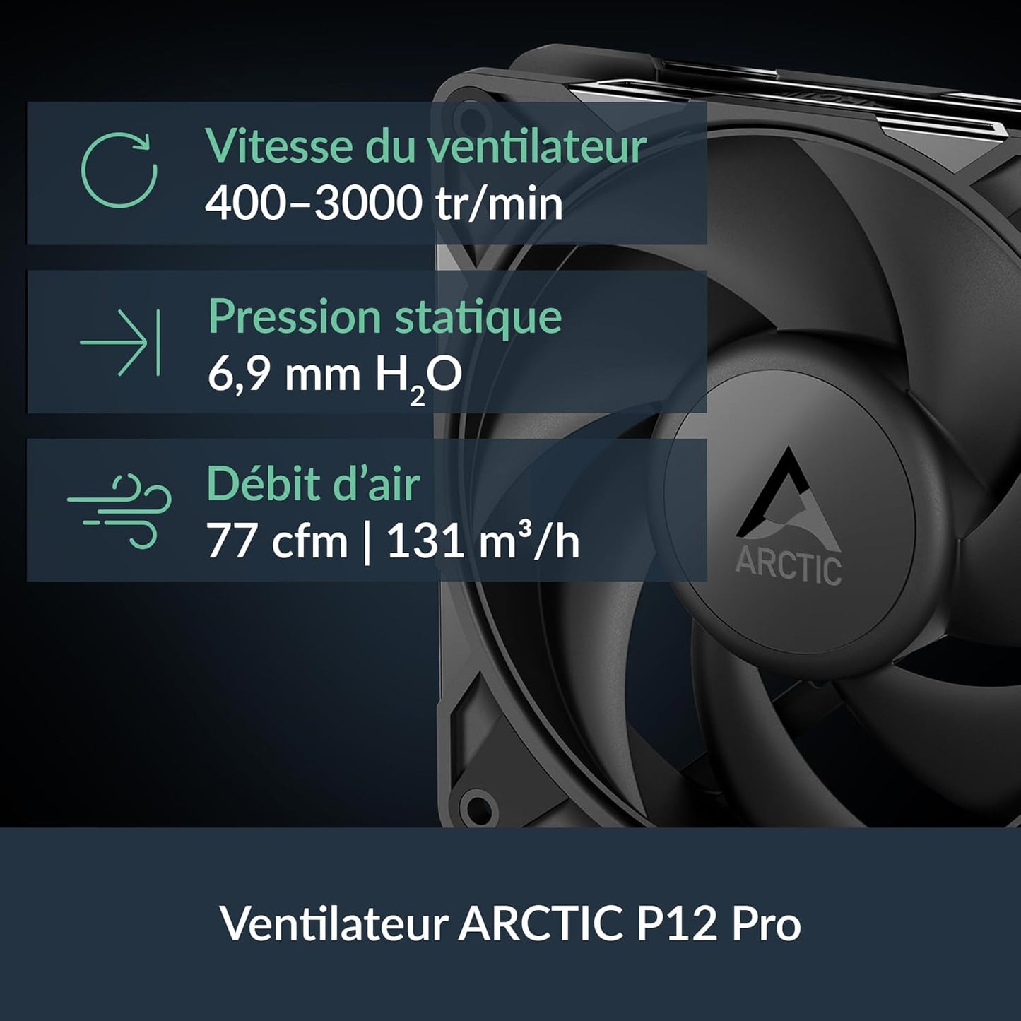 ARCTIC Liquid Freezer III Pro 240-240 mm AIO CPU Cooler, Water Cooling, 38 mm Radiator, PWM Pump, VRM Fan, AMD AM5/AM4, Intel LGA1851/1700 Contact Frame - Black