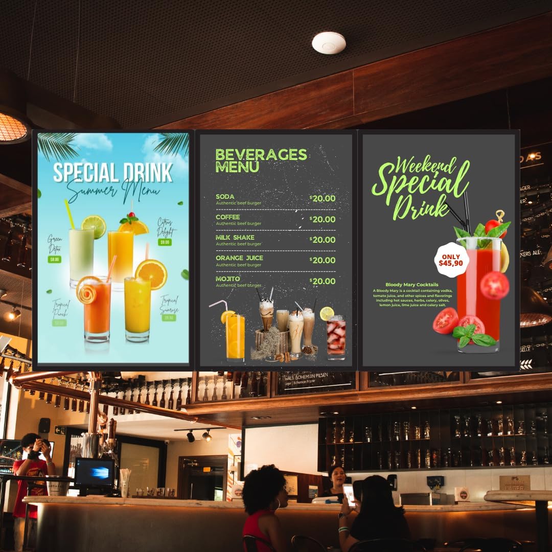 Digital Signage Player, Cloud-Based Content Management System with Mobile App Control by Retailr