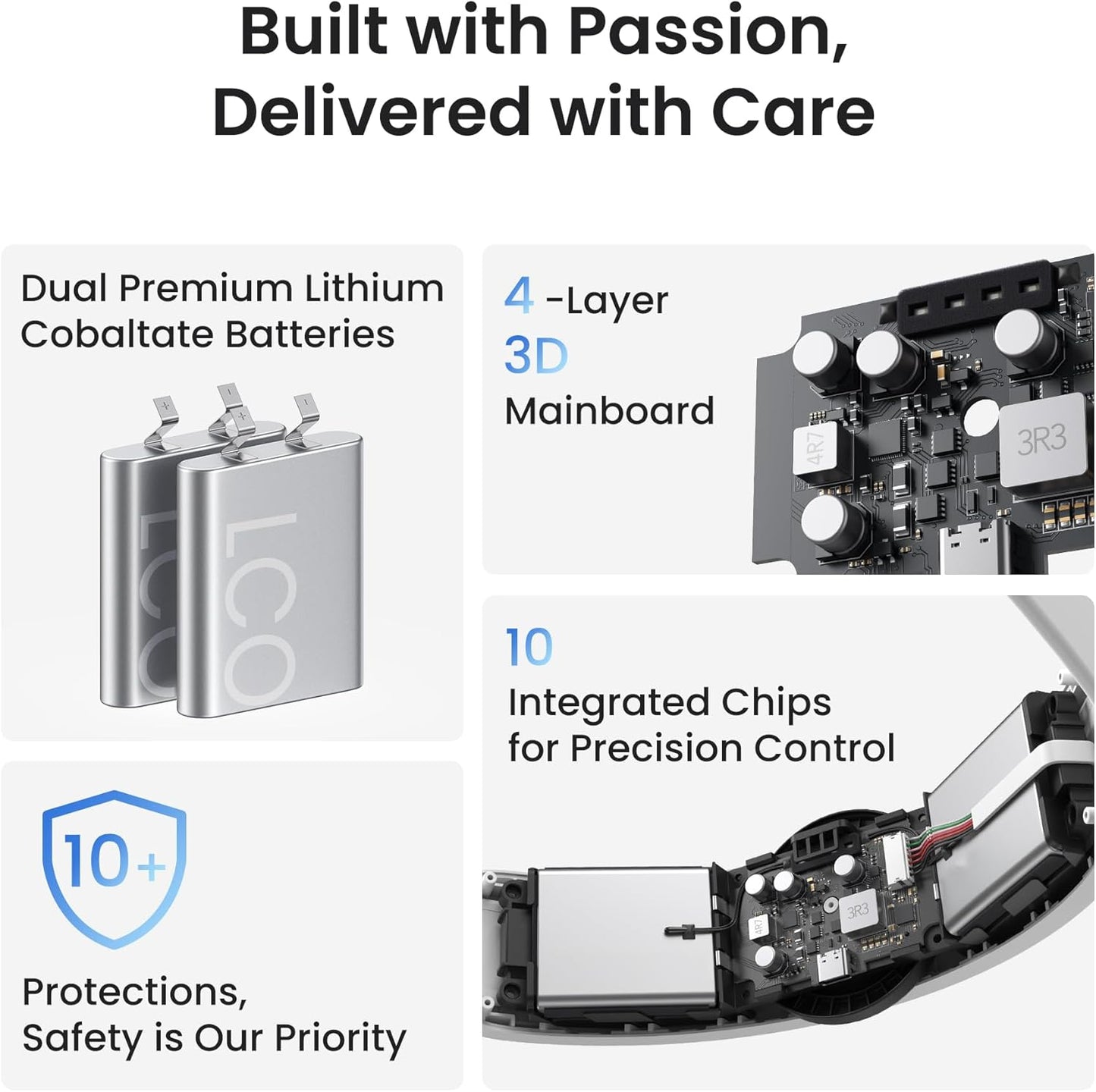 KIWI design K4 Boost Battery Head Strap for Meta Oculus Quest 3/3S, Adjustable VR Headband Accessories with Dual Charge, Extend Playtime & Reduce Facial Stress