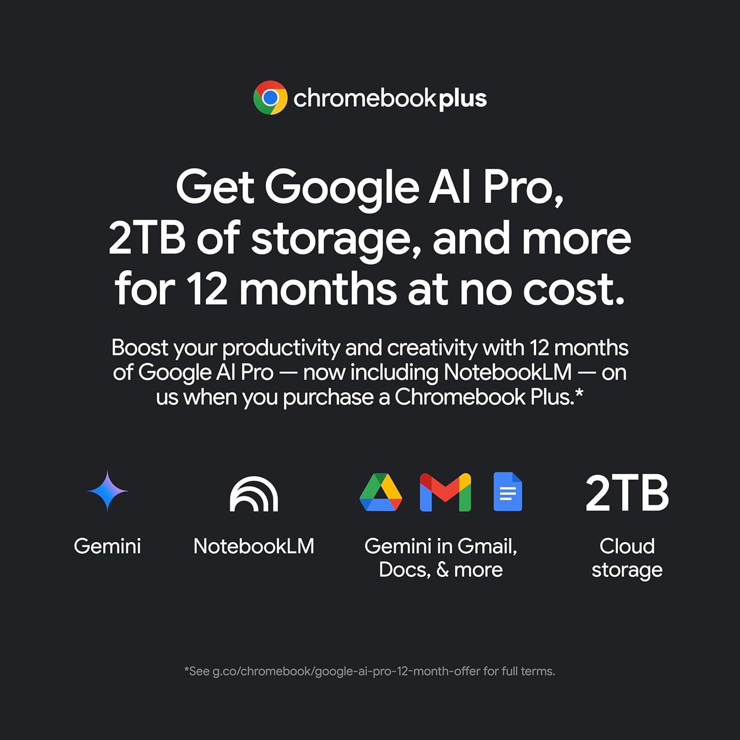Acer Chromebook Plus Laptop with Google AI | 14" WUXGA 1920 x 1200 IPS Touch Display | AMD Ryzen 3 7320C | 8GB LPDDR5X | 128GB eMMC | Wi-Fi 6E | Chrome OS | CB514-3HT-R8RB