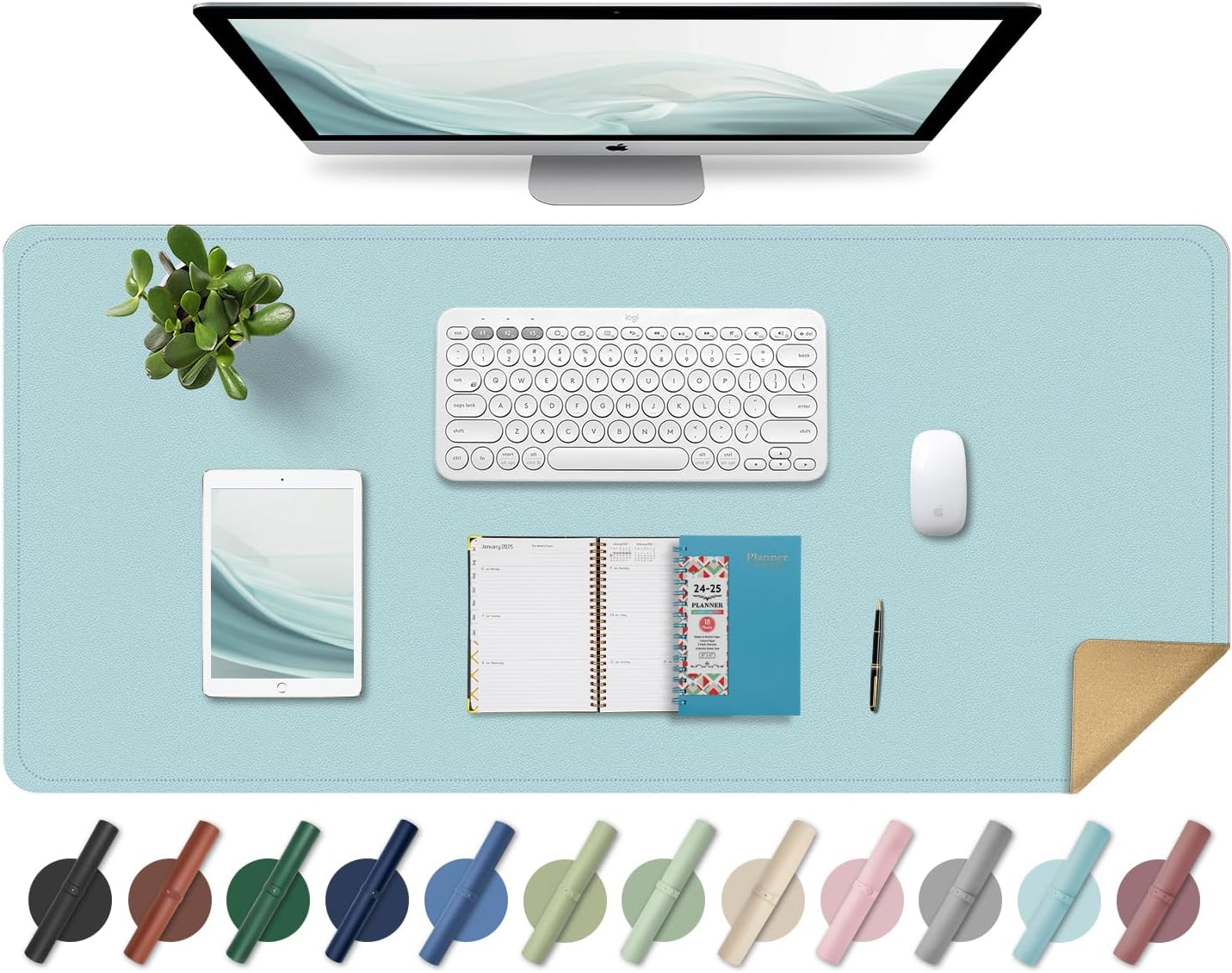 Purilite Select Dual-Sided Desk Pad
