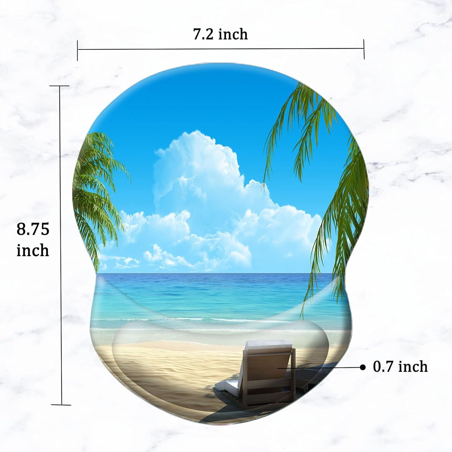 Purilite Select Ergonomic Mouse Pad