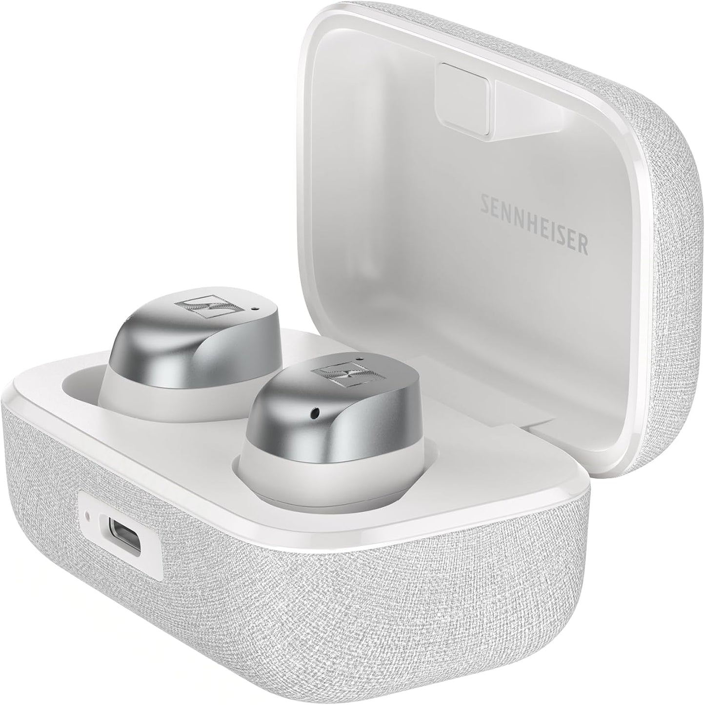 Sennheiser Momentum True Wireless 4 Smart Earbuds with Bluetooth 5.4, Crystal-Clear Sound, Comfortable Design, 30-Hour Battery Life, Adaptive ANC, LE Audio and Auracast - Black Graphite