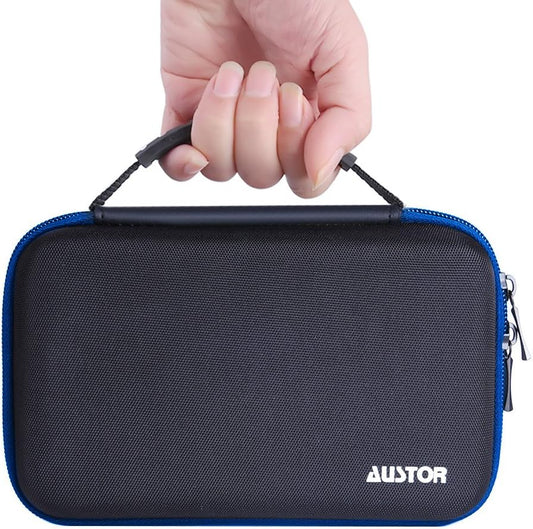 AUSTOR Carrying Case for New 3DS XL, Black and Blue - PuriLite