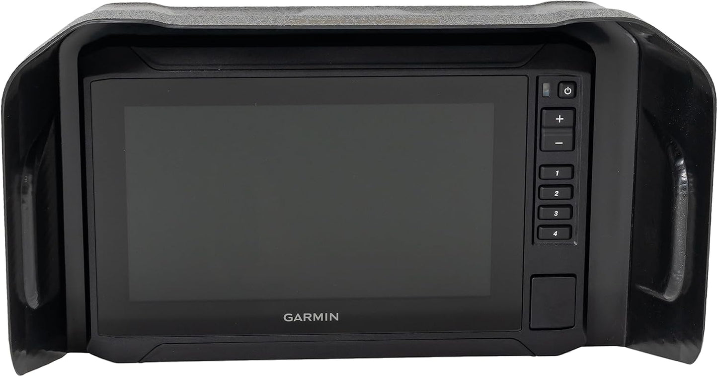 BerleyPro Visor Compatible With Garmin GPS, Fish Finders and Depth Finders - Sun Shade for Striker, Echomap, GPSMAP, and More - Echomap UHD2 7" Touch