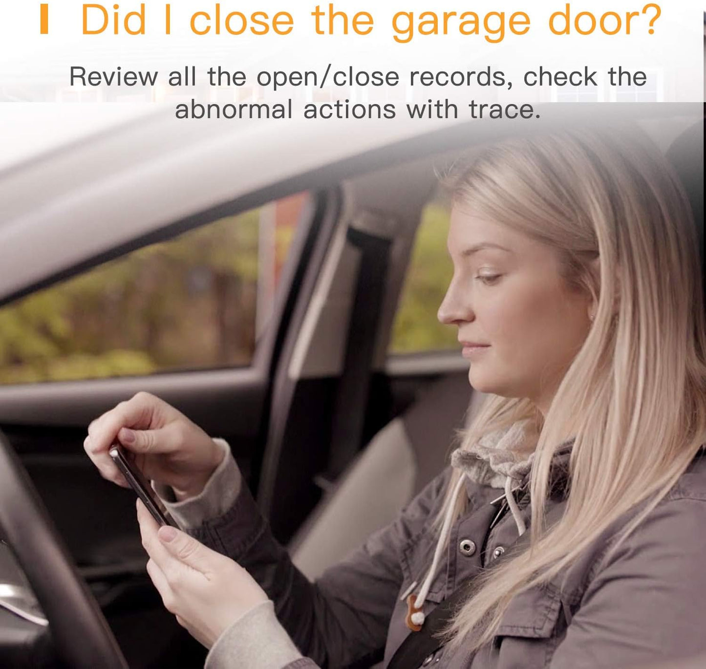 Refoss Smart Wi-Fi Garage Door Opener, Compatible with Google Assistant, Alexa, APP Remote Control