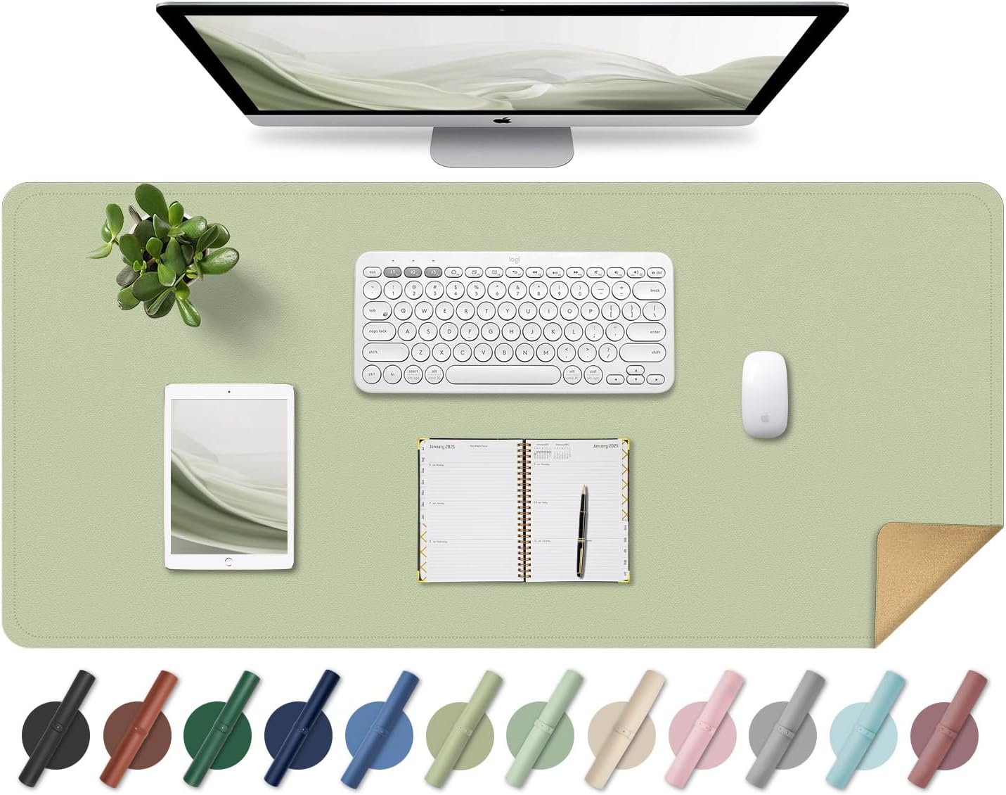 Purilite Select Dual-Sided Desk Pad