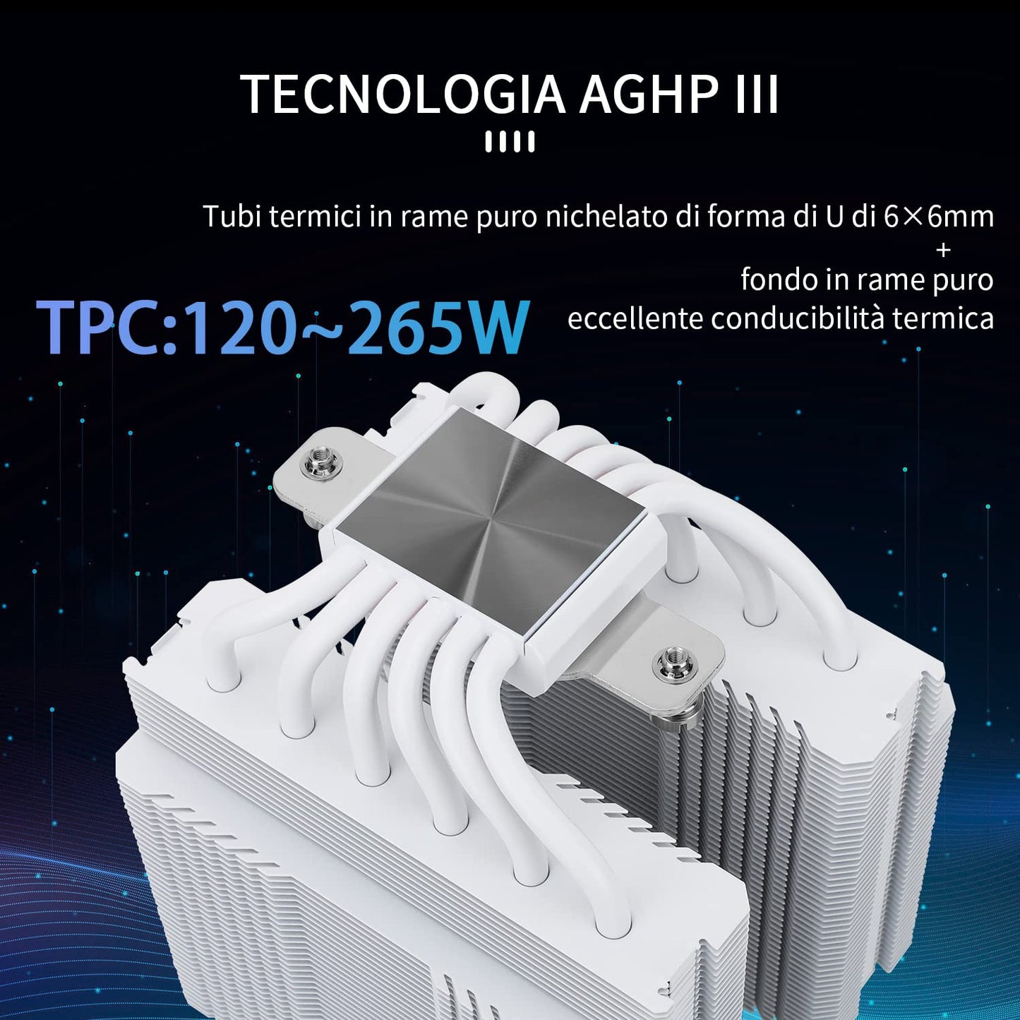 Thermalright Peerless Assassin 120 SE Black CPU Cooler, 6 Heat Pipes AGHP Technology, Dual 120mm PWM Fans, 1550RPM Speed, for AM4/AM5 and Intel LGA 1700/1851/115X/1200,Computer CPU Cooling
