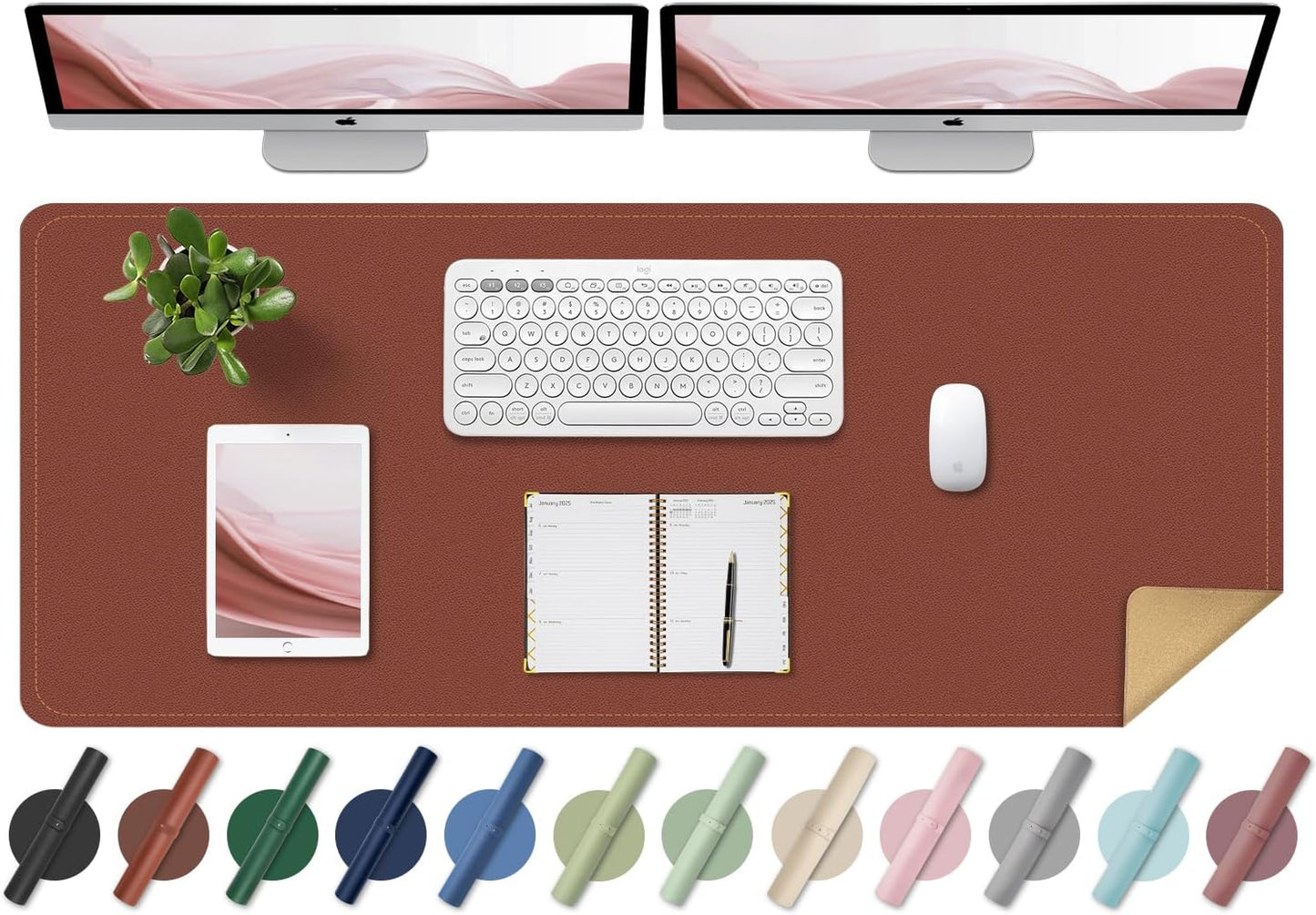 Purilite Select Dual-Sided Desk Pad