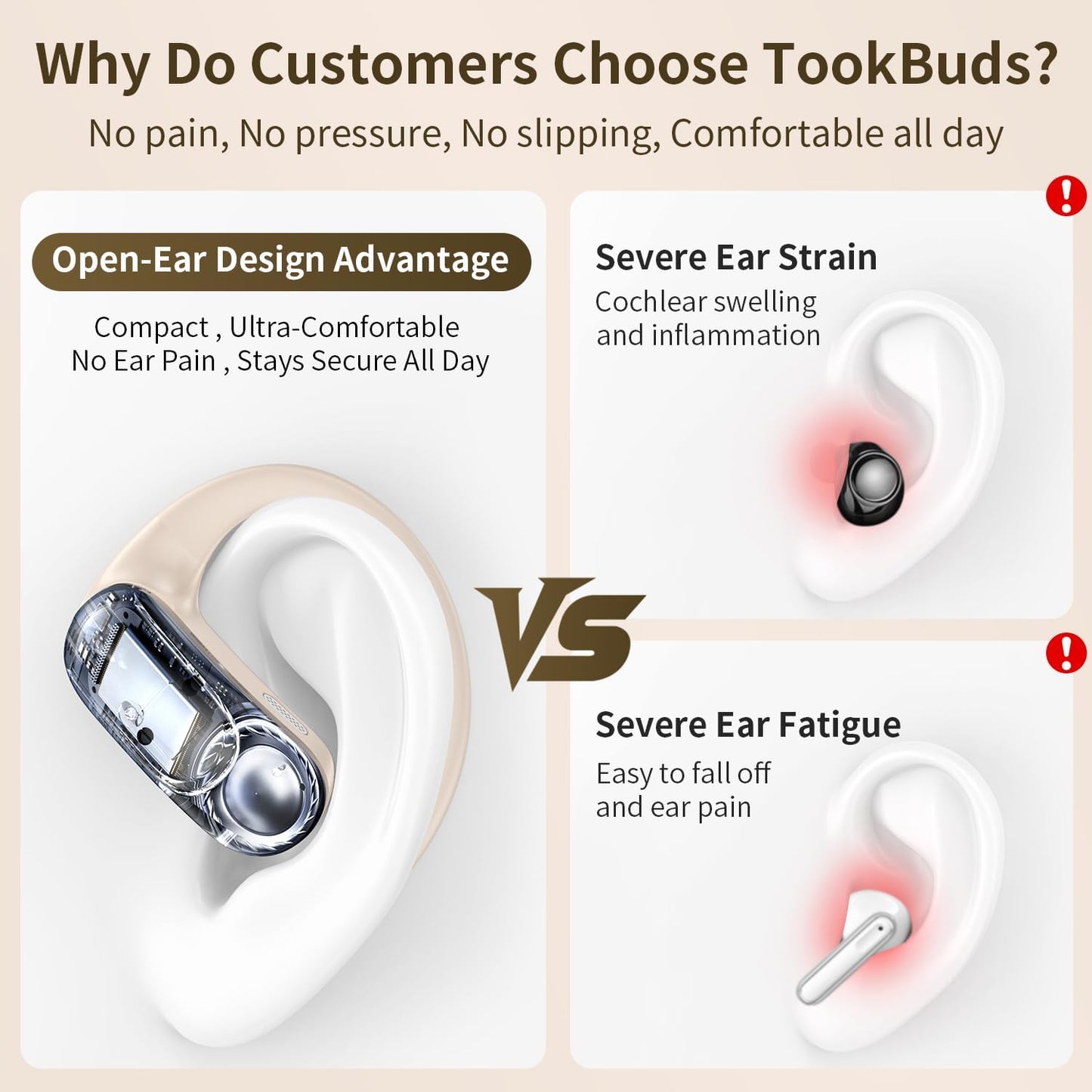 AI Translation Earbuds Real-Time, 3-in-1 Open-Ear Headphones with 145 Languages & Accents, Bluetooth 5.4 Translator Earbuds, 60H Battery, HD Audio, for Travel Business (Midnight Blue)