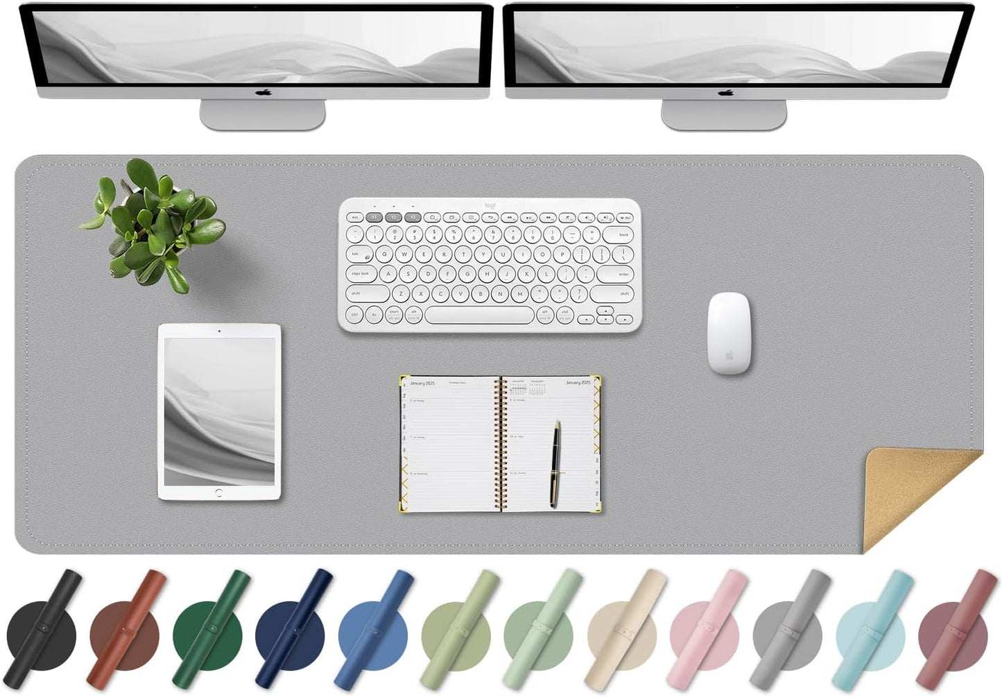 Purilite Select Dual-Sided Desk Pad