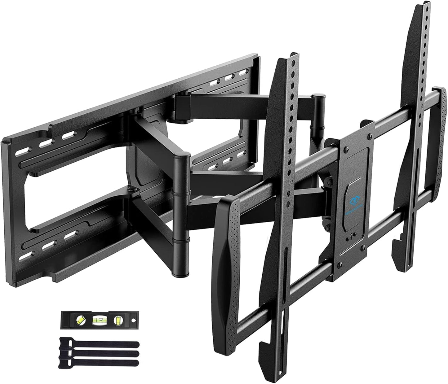 PERLESMITH Full Motion TV Wall Mount for 50-90 in TVs, Super Load-Bearing up to 165lbs, TV Mount Bracket with Dual Articulating Arms Swivel Tilt Extension, Max VESA 800x400mm, Fits 16” to 24" Studs