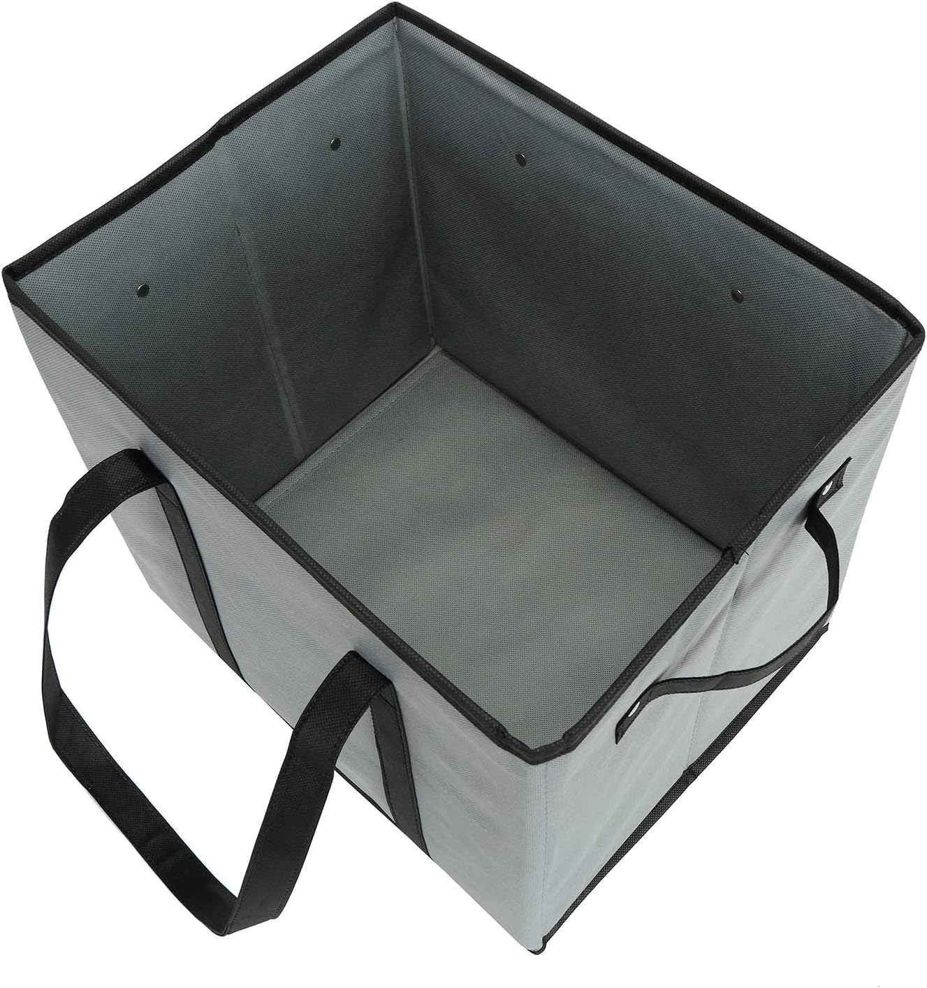 Purilite Select™ Heavy-Duty Reusable Grocery Tote Box Bags – 4 Gallon Capacity