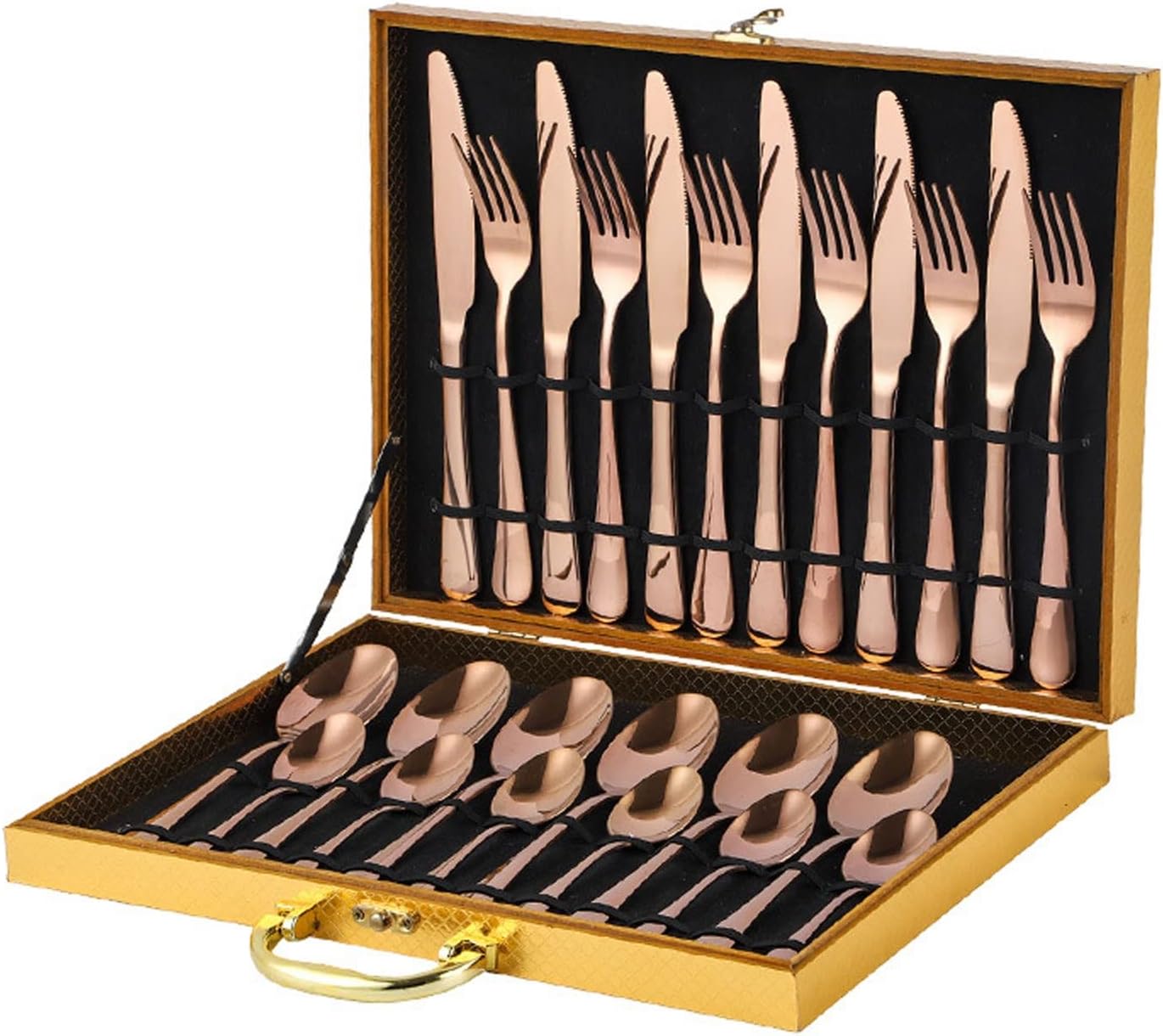 Purilite Select 24-Piece Silverware Set – Mirror Polished