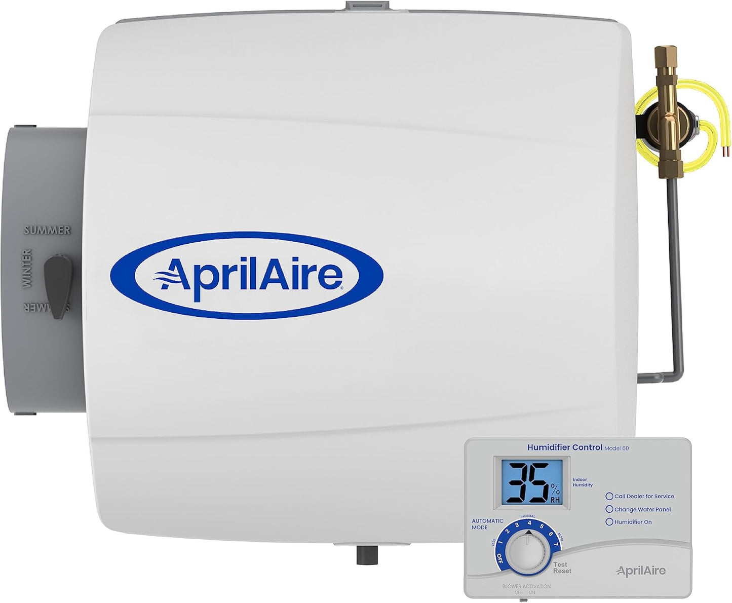 Aprilaire 600M Whole-House Humidifier with Manual Control