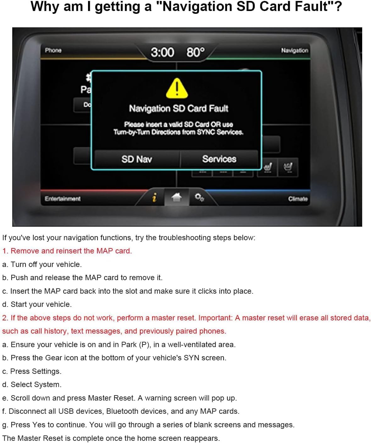 2024 Latest Version Navigation sd Card Fits Ford/Lincoln Newest GPS Card Updated A15 Canada Maps-GM5T-19H449-AJ
