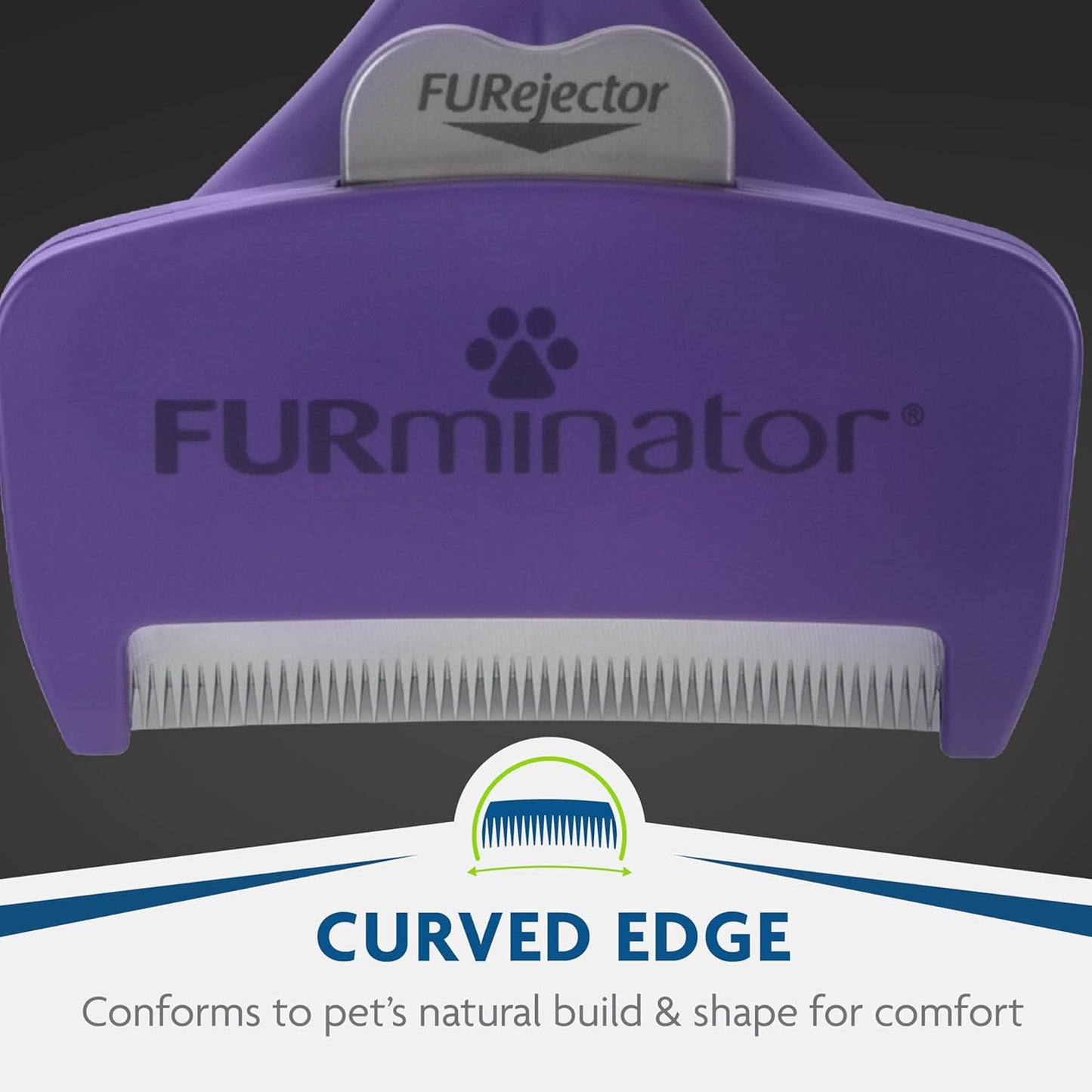 FURminator Short Hair deShedding Tool For Cats (Small)