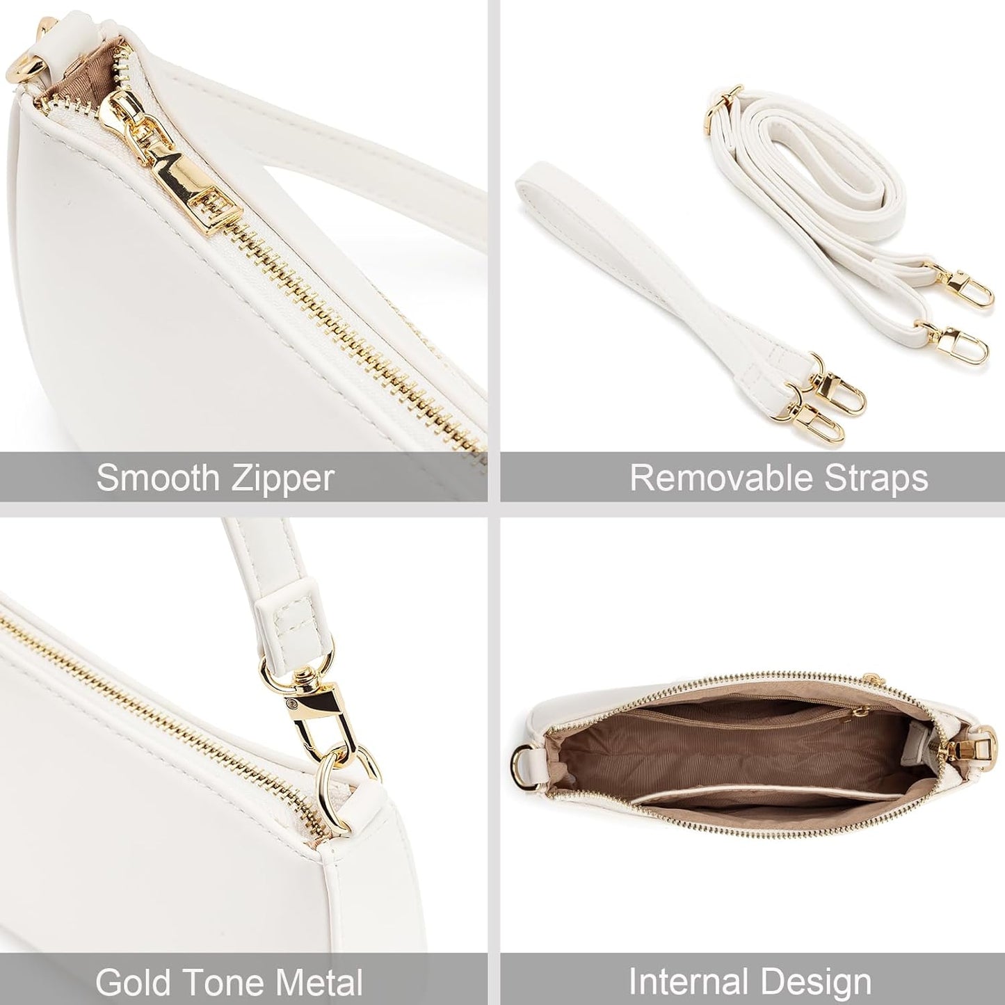 Purilite Select Vegan Leather Crossbody Bag
