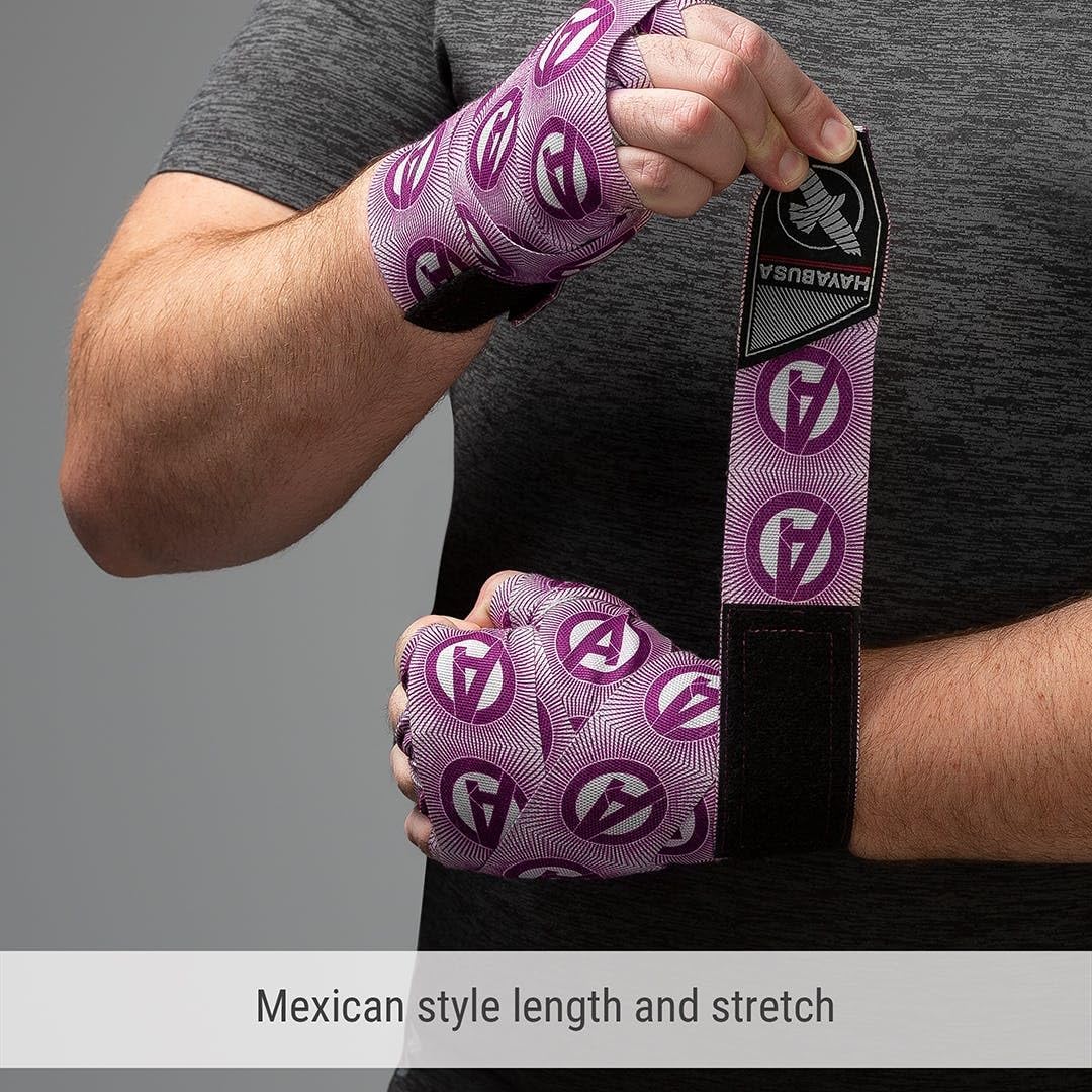 Hayabusa Marvel Hero Elite Mexican Style Boxing Hand Wraps for Men & Women