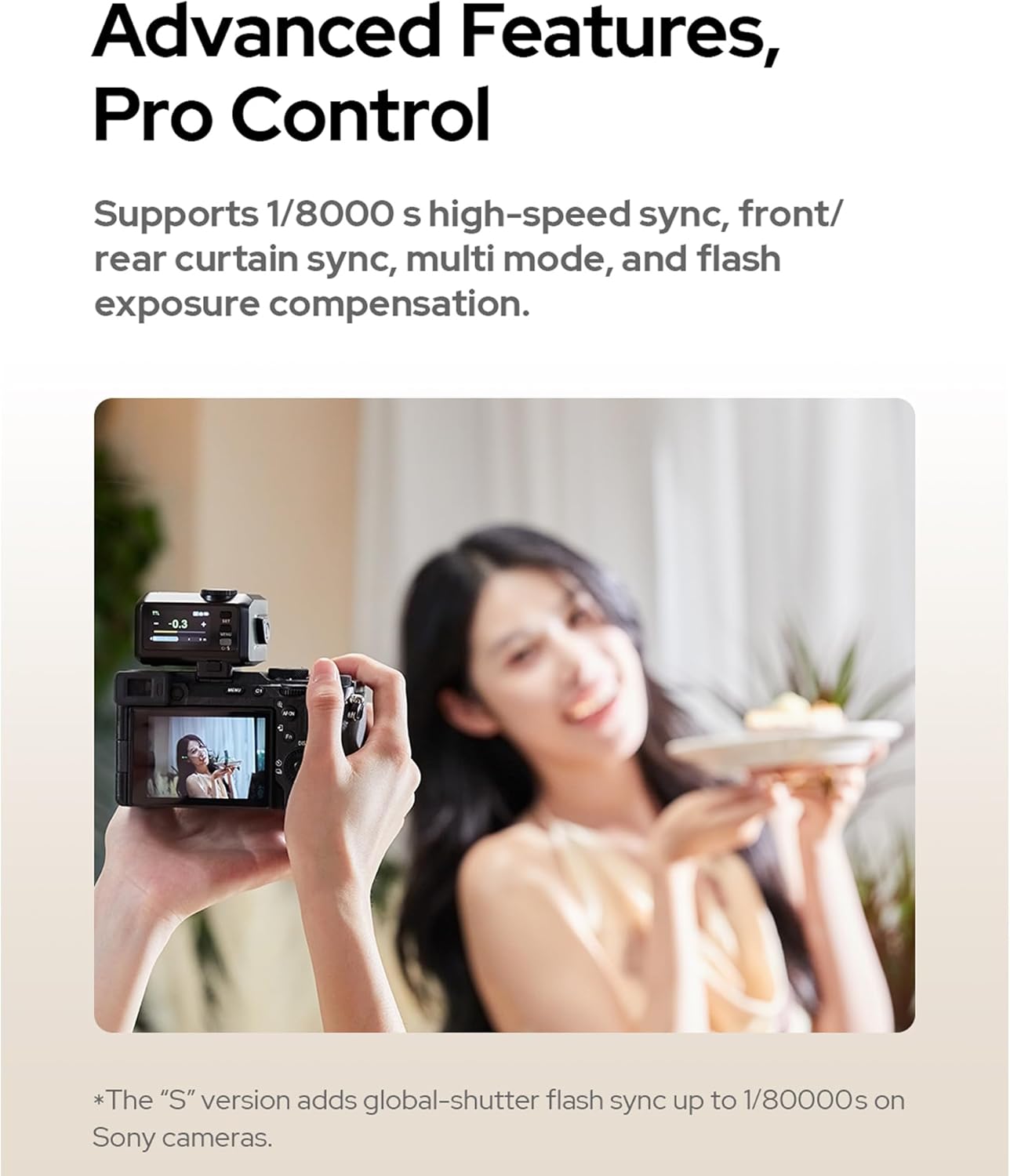 GODOX IT30Pro TTL Mini Camera Flash Light,Full-Color Touchscreen,2.4GHz X System,Built-in Diffuser and Battery (for Canon)