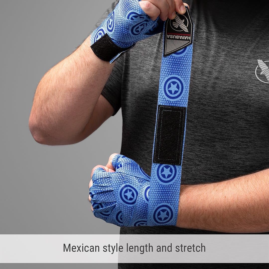 Hayabusa Marvel Hero Elite Mexican Style Boxing Hand Wraps for Men & Women