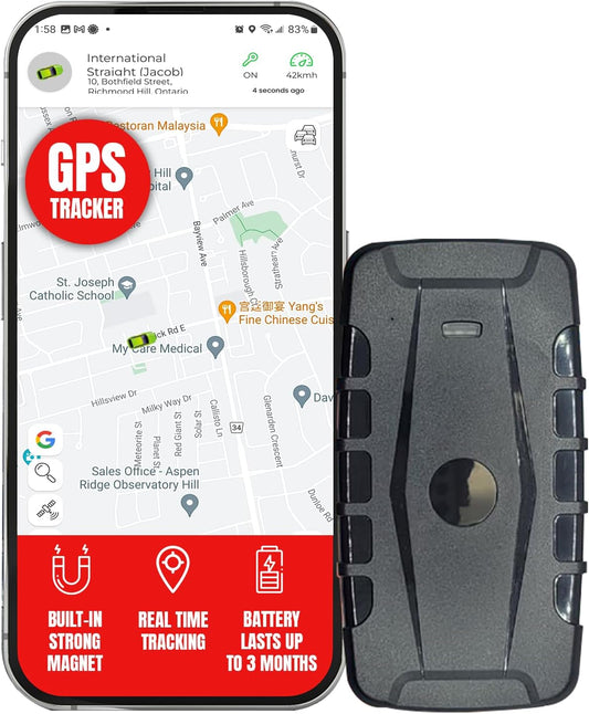 YoGPS Eco GPS Trackers | Wireless and Portable | Discrete 4G Tracking Device | Built-in Magnet | No Install Needed | Long Rechargeable Battery | SIM Included