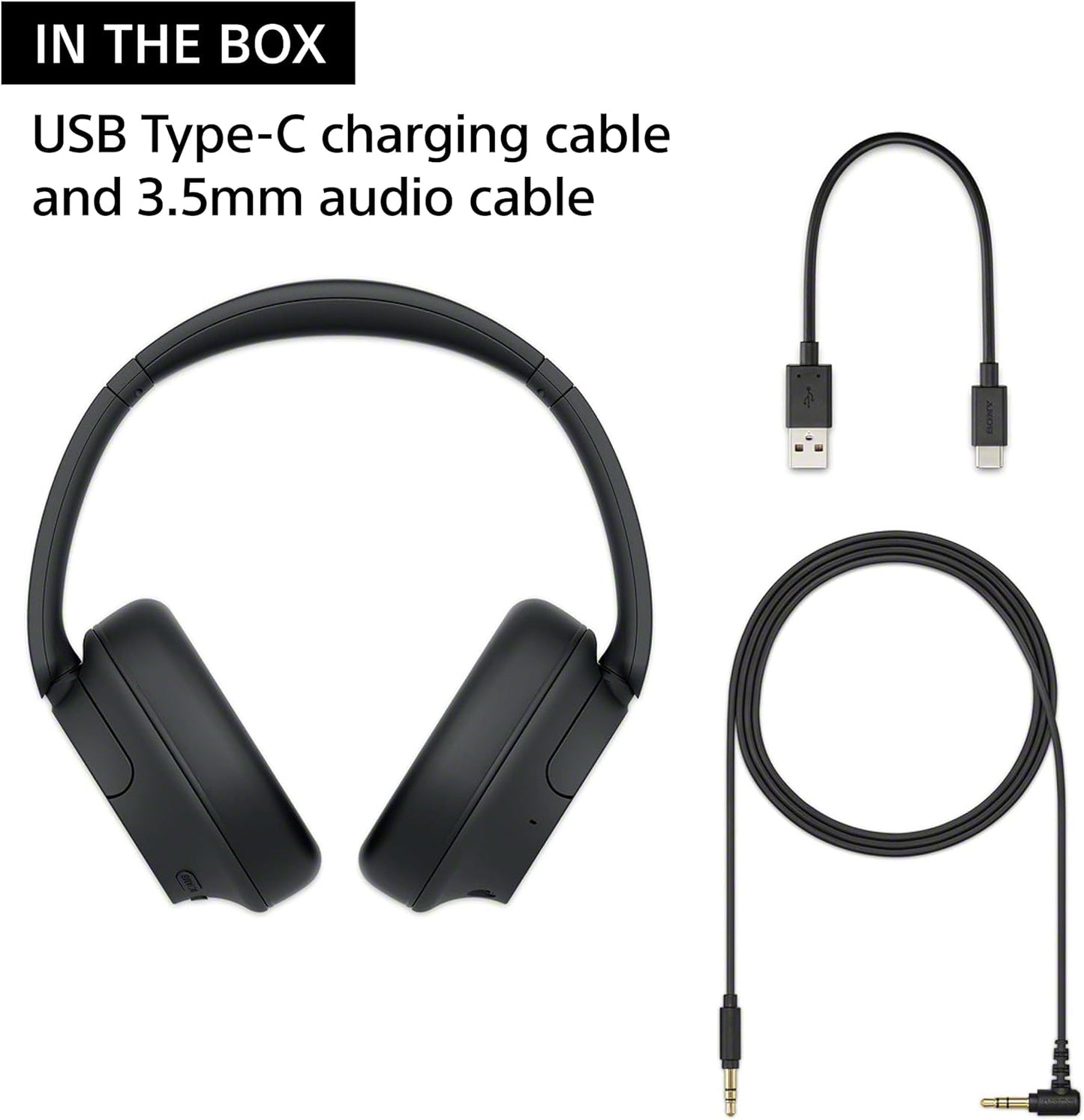 Sony WH-CH720N Noise Cancelling Wireless Headphones Bluetooth Over The Ear Headset with Microphone and Alexa Built-in, White New