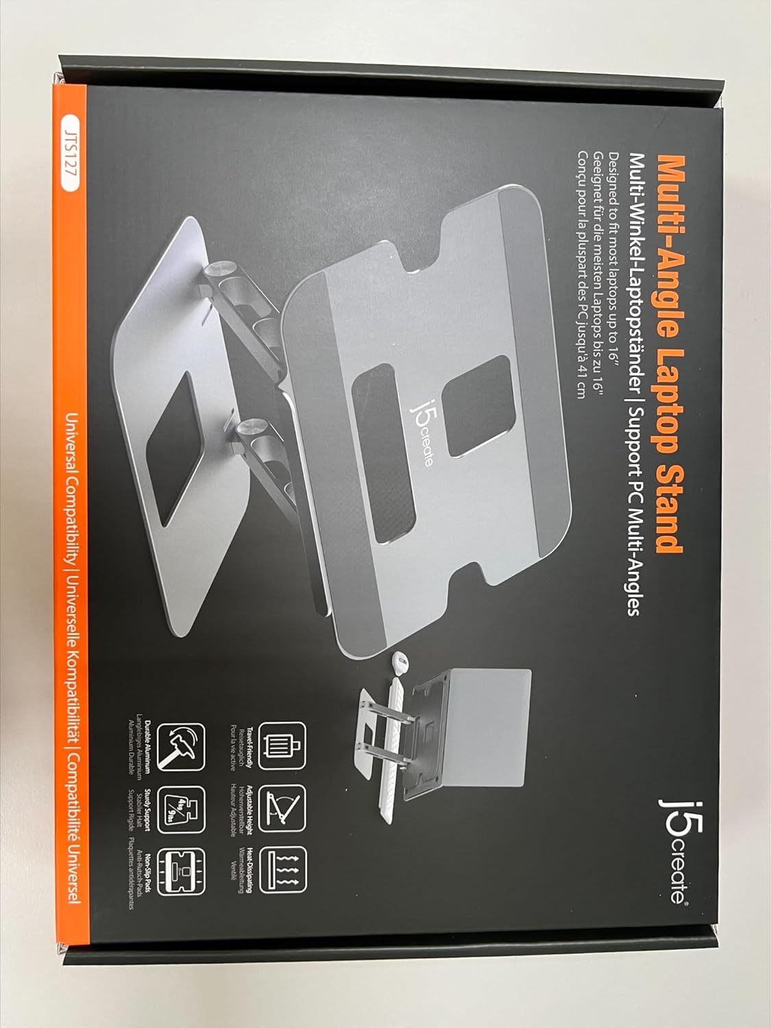 Purilite Select Multi-Angle Aluminum Laptop Stand