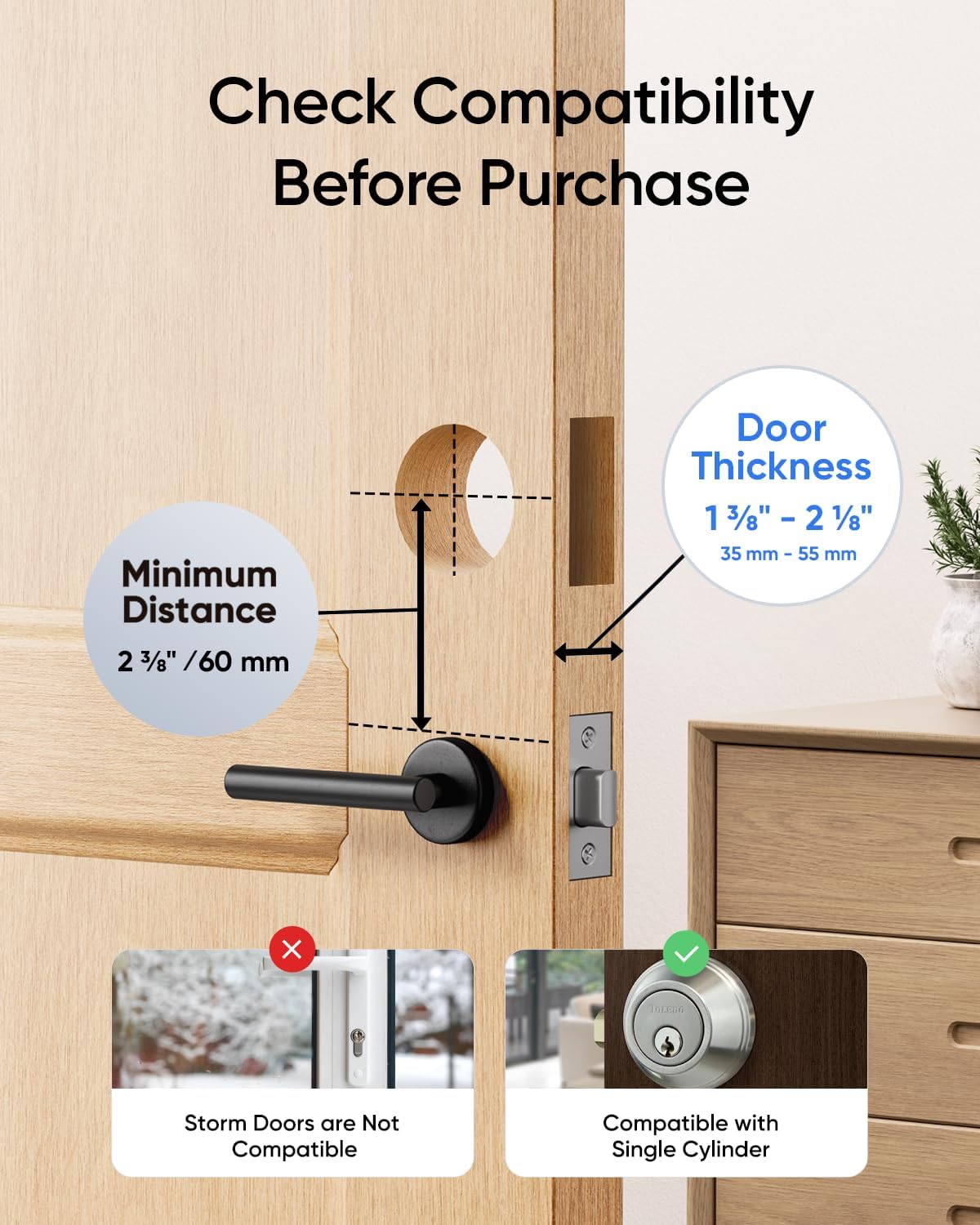 eufy Security Video Smart Lock S330,Doorbell Camera with Chime, 3-in-1 Camera+Doorbell+Fingerprint Keyless Entry Door Lock,BHMA, WiFi Door Lock,App Remote Control,2K HD,No Monthly Fee,SD Card Required