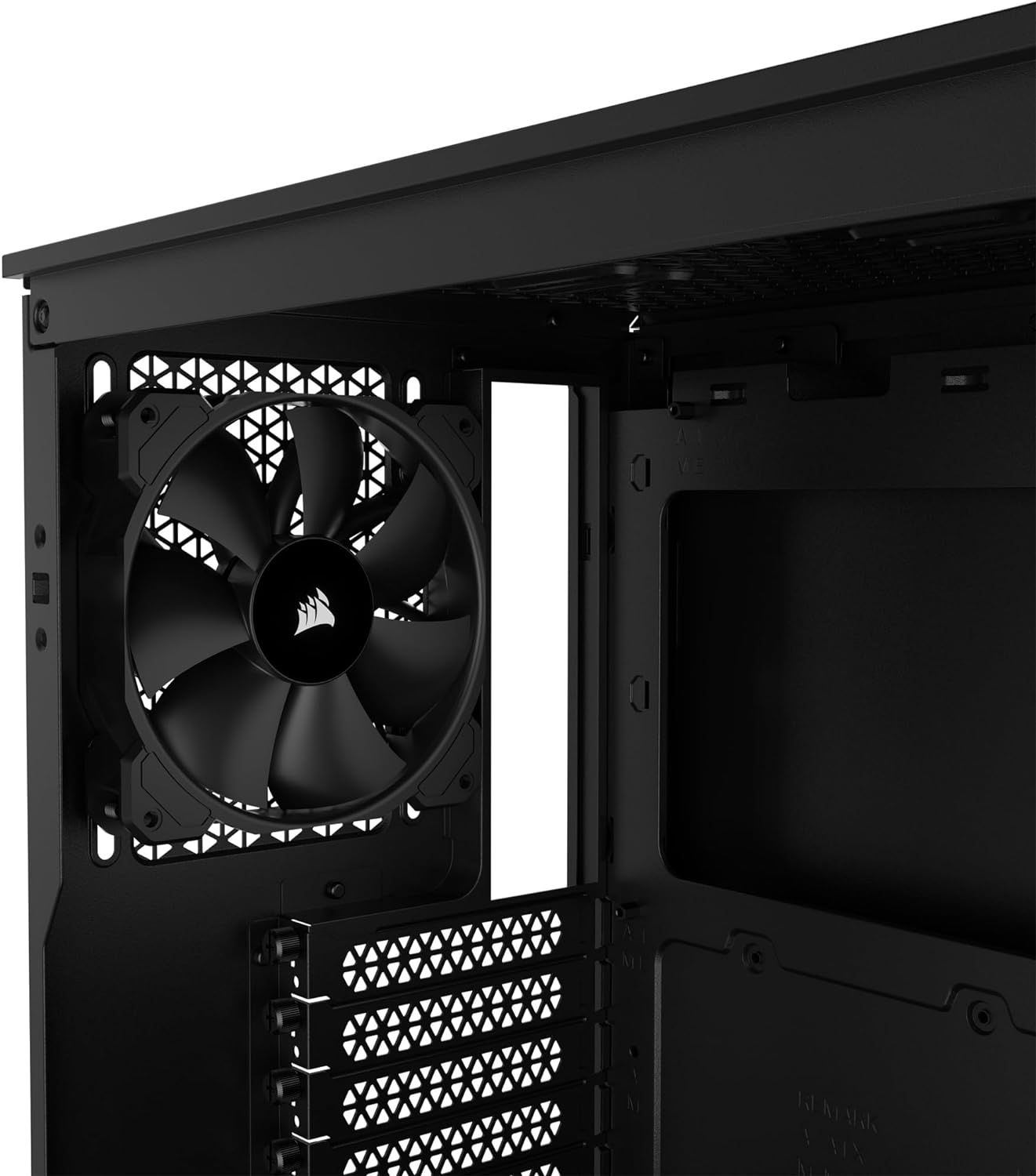 CORSAIR 3000D Airflow Mid-Tower PC Case – 2X SP120 Elite Fans – Four-Slot GPU Support – Fits up to 8X 120mm Fans – High-Airflow Design – Black